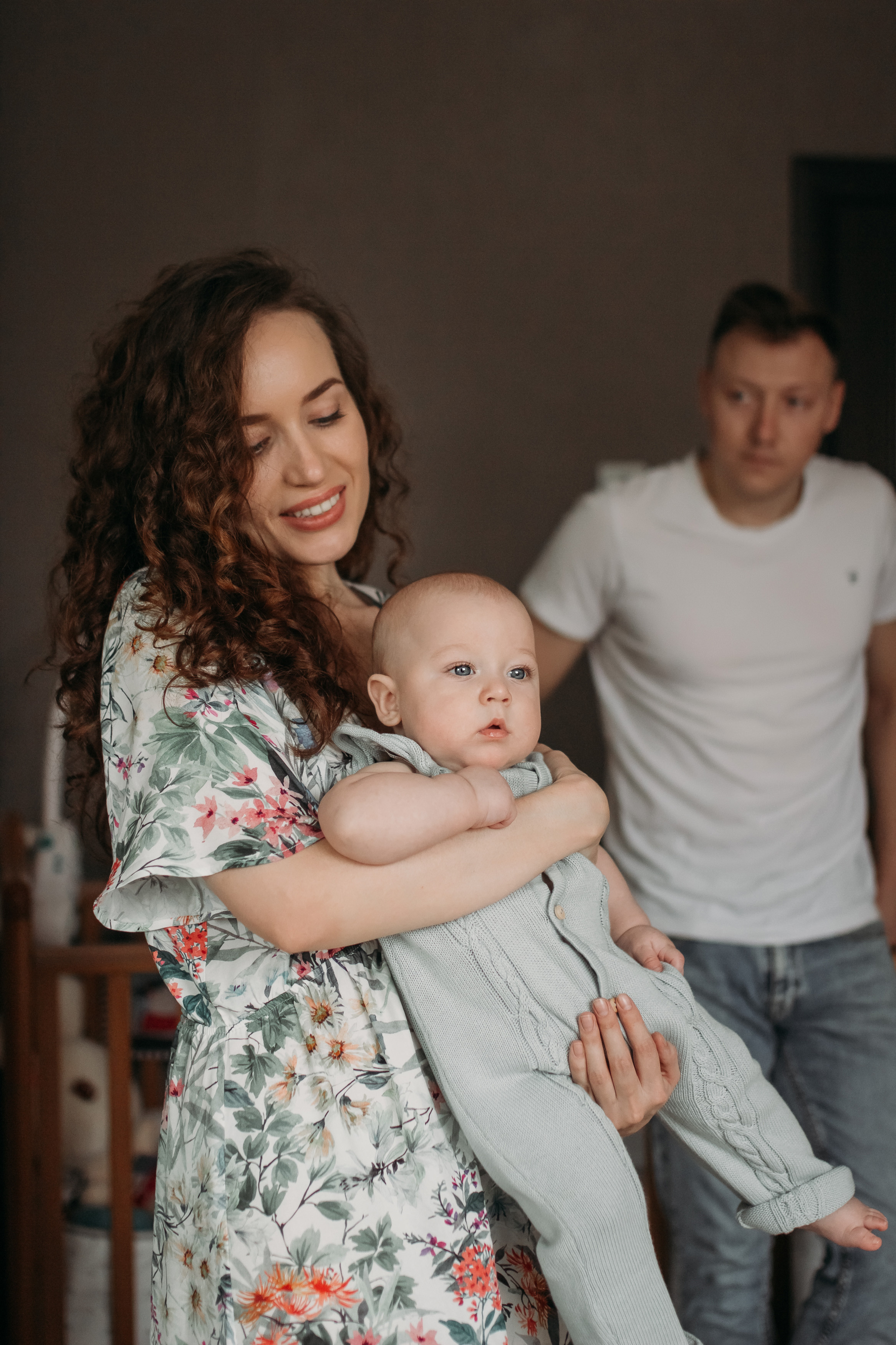 Домашняя фотосессия с малышом. Семейный фотограф Екатеринбург Черепанова Олеся