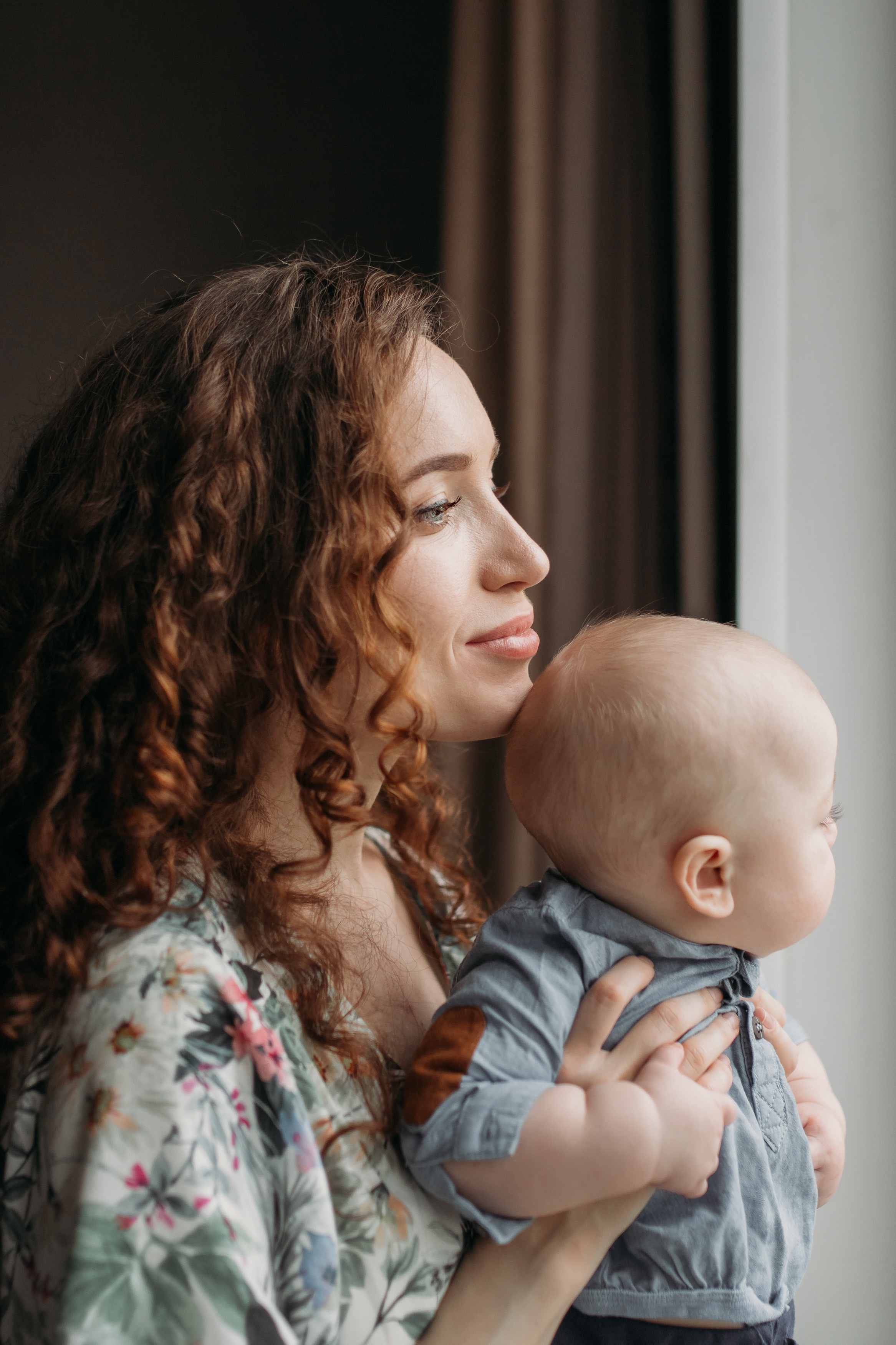 Домашняя фотосессия с малышом. Семейный фотограф Екатеринбург Черепанова Олеся