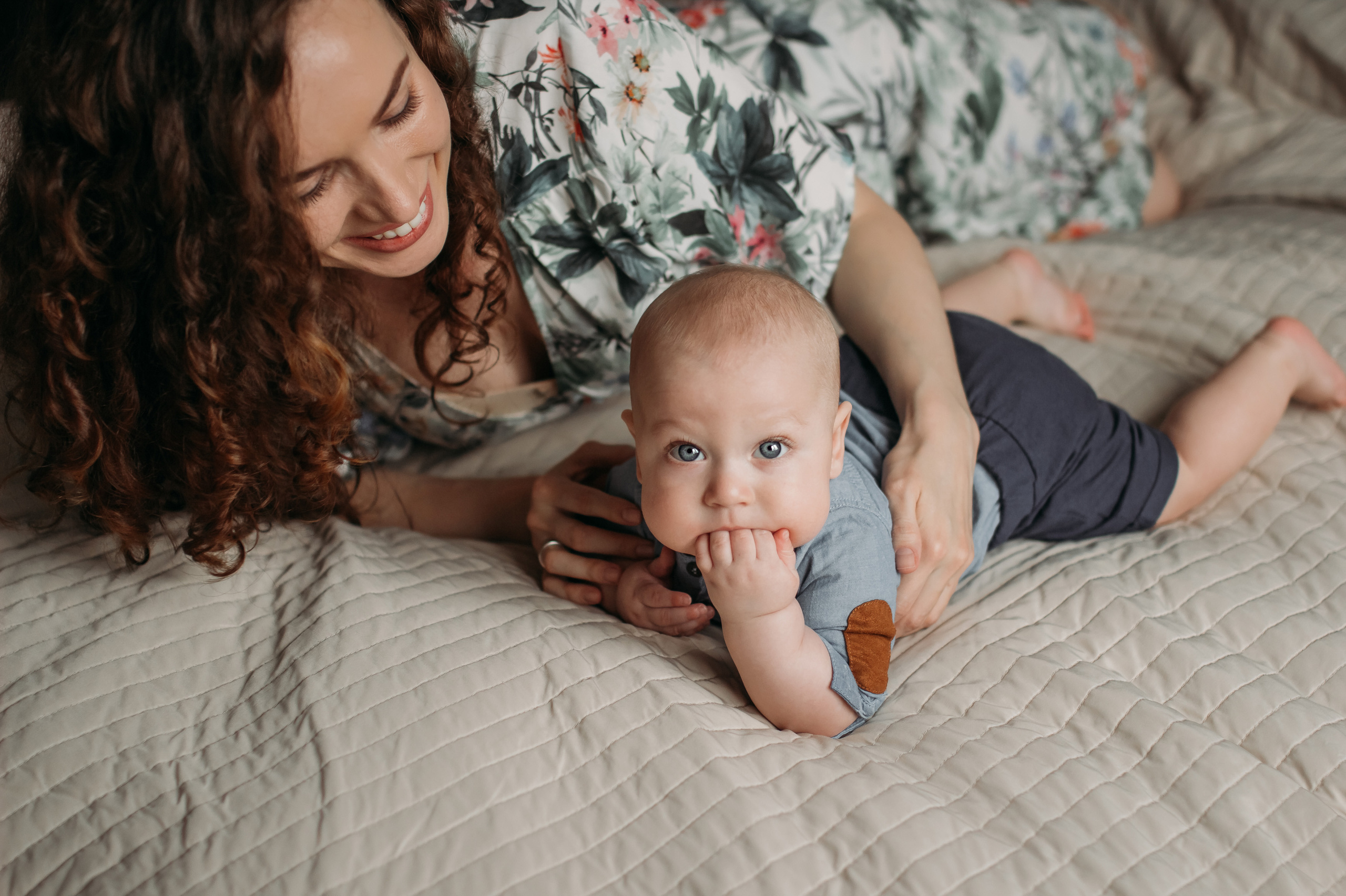 Домашняя фотосессия с малышом. Семейный фотограф Екатеринбург Черепанова Олеся