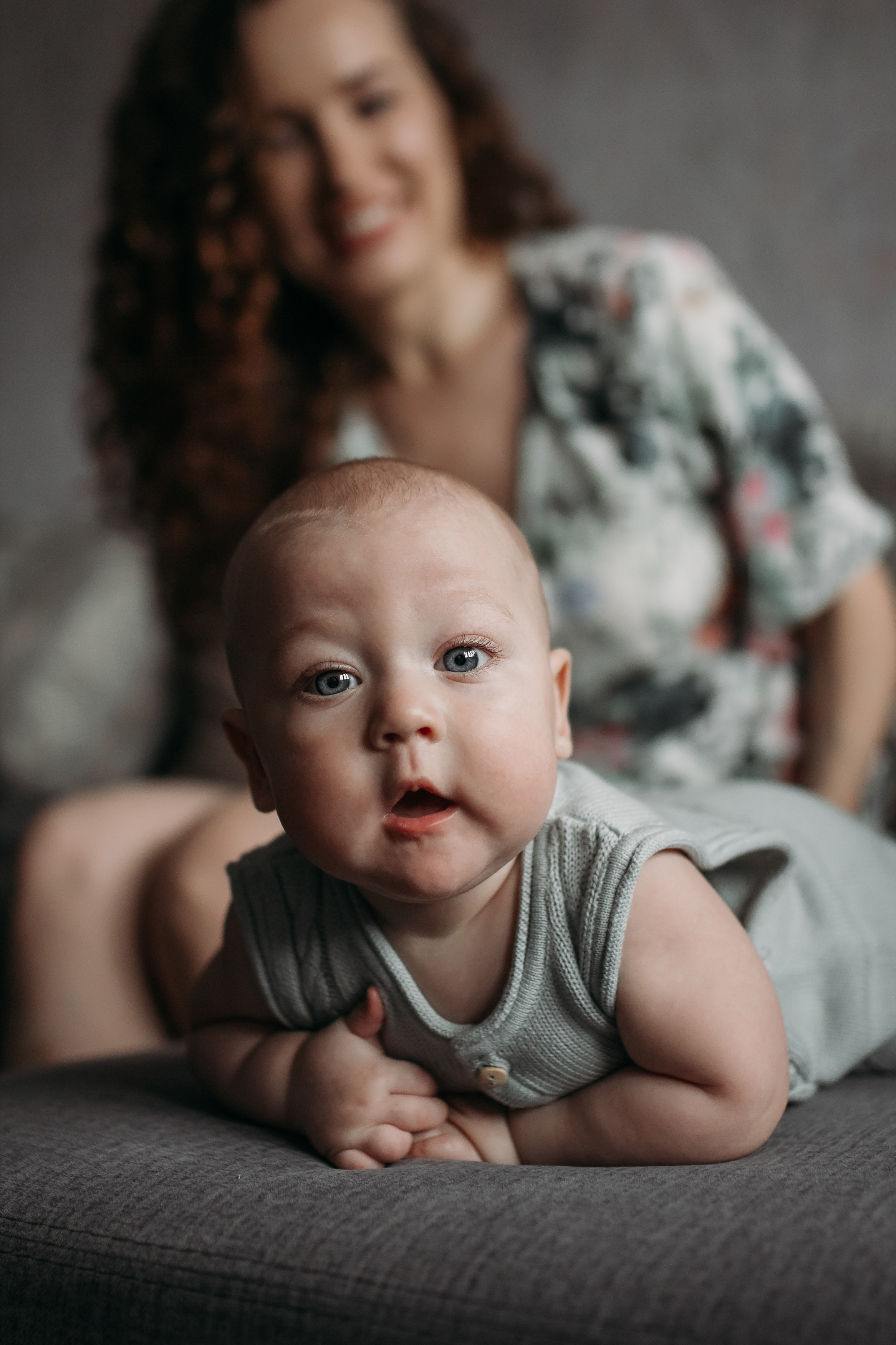 Домашняя фотосессия с малышом. Семейный фотограф Екатеринбург Черепанова Олеся