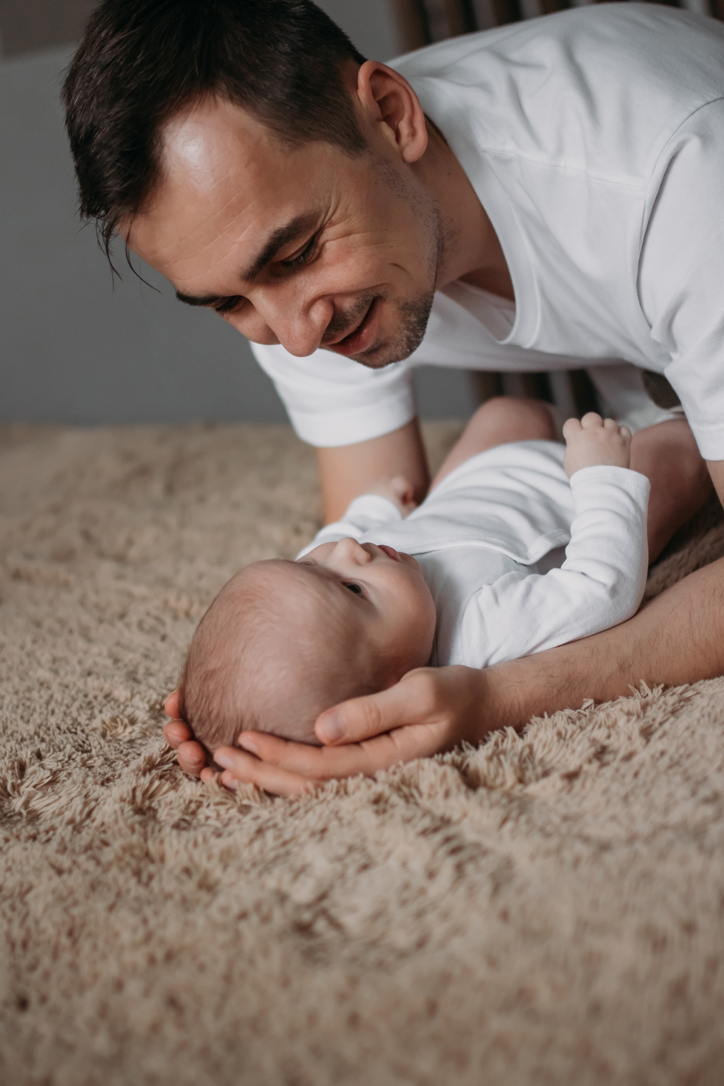 Newborn фотосессия дома. Семейный фотограф Екатеринбург Черепанова Олеся