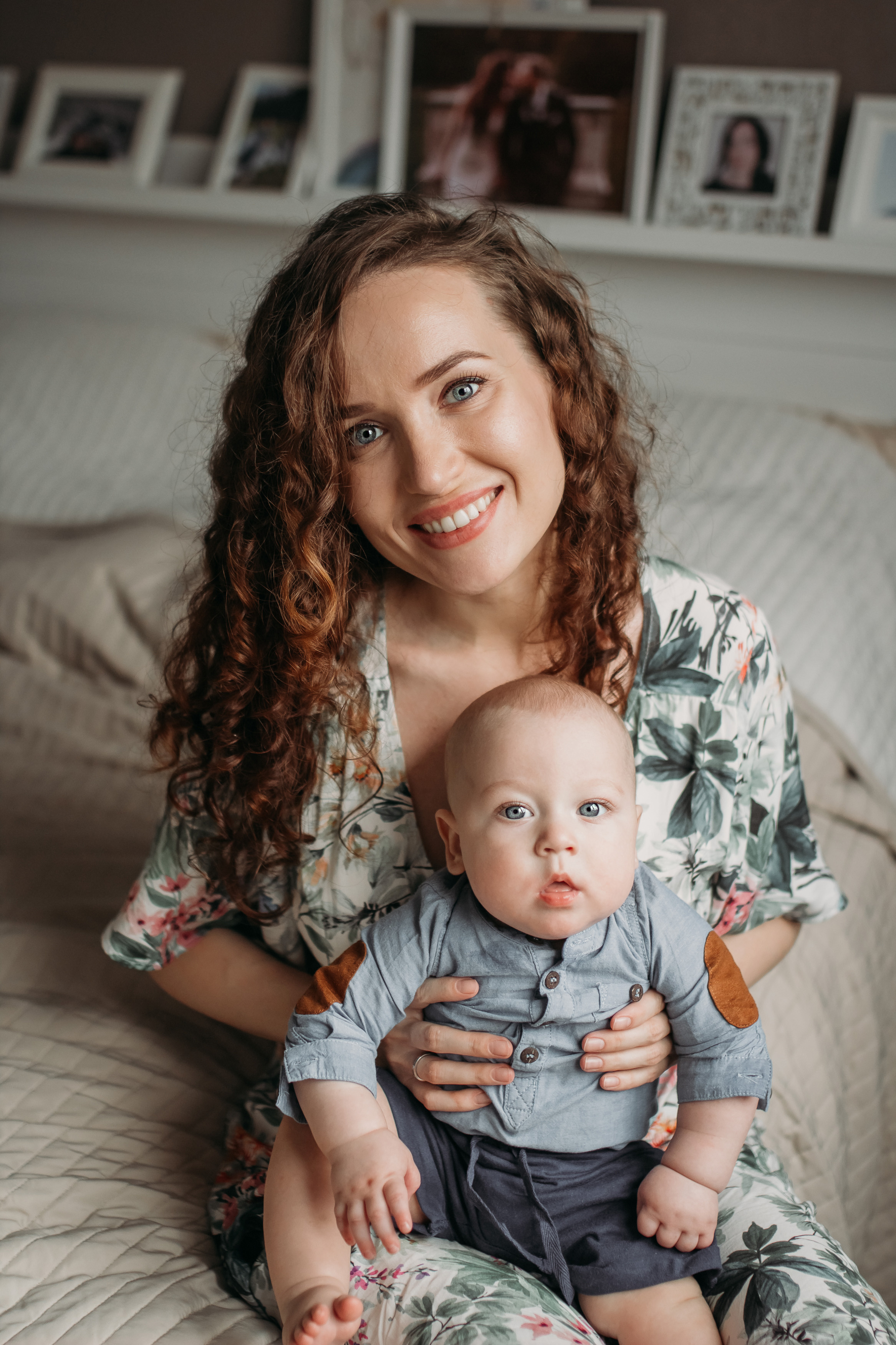 Домашняя фотосессия с малышом. Семейный фотограф Екатеринбург Черепанова Олеся