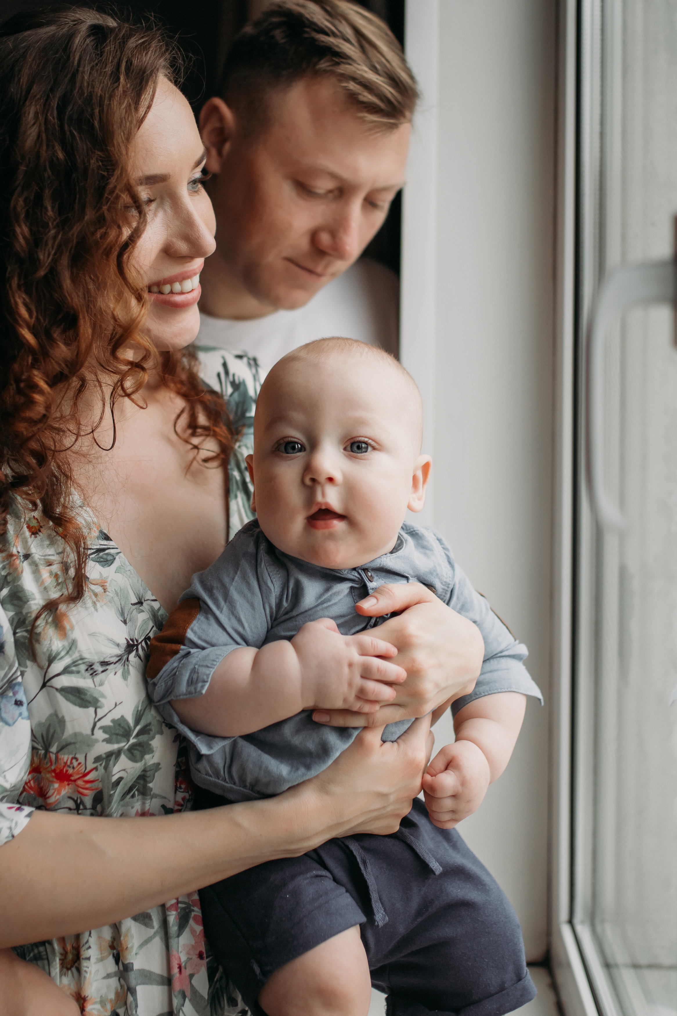 Домашняя фотосессия с малышом. Семейный фотограф Екатеринбург Черепанова Олеся