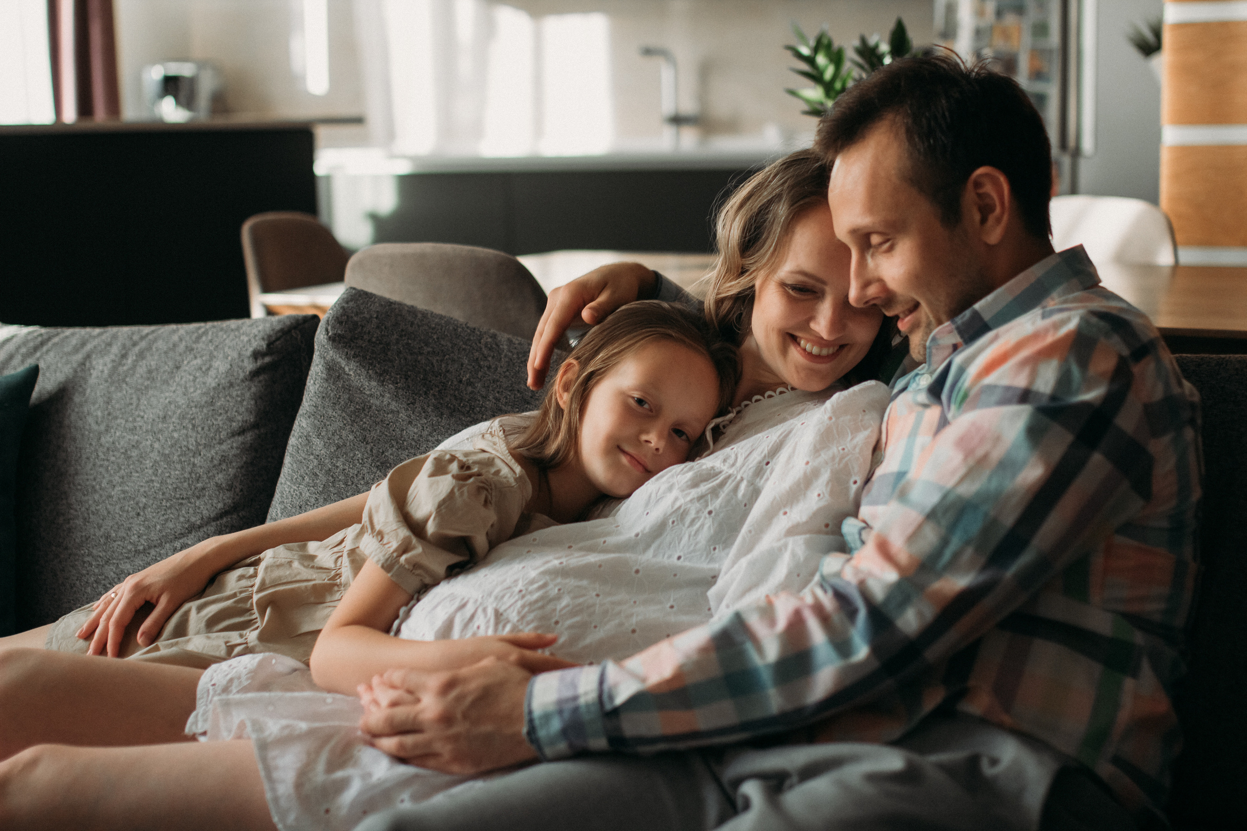 Домашняя фотосессия в ожидании. Семейный фотограф Екатеринбург Черепанова Олеся