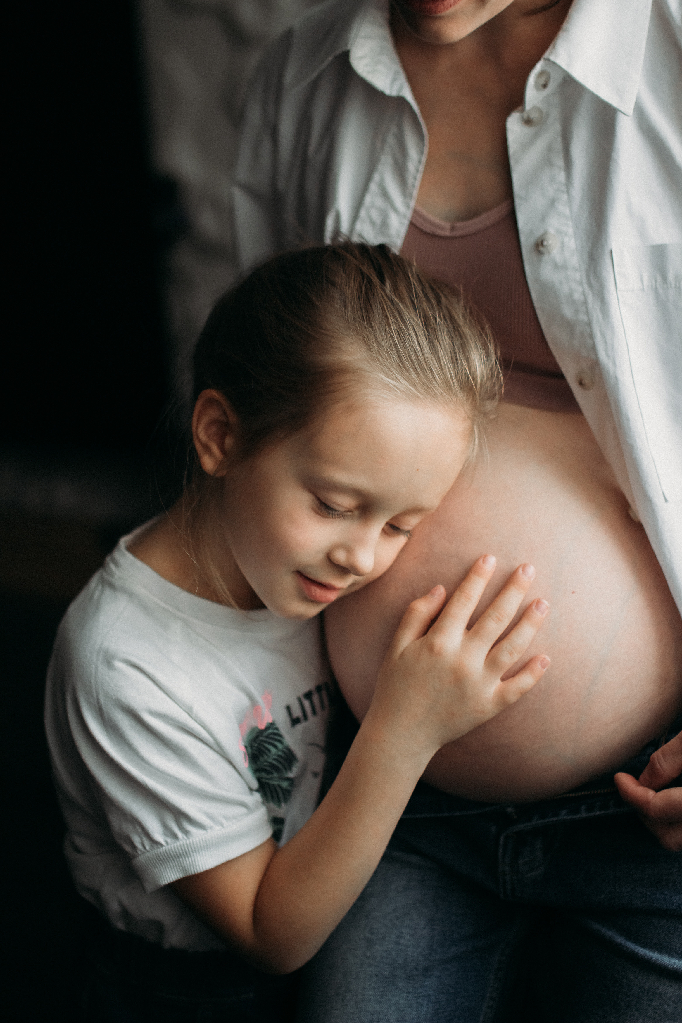Домашняя фотосессия в ожидании. Семейный фотограф Екатеринбург Черепанова Олеся