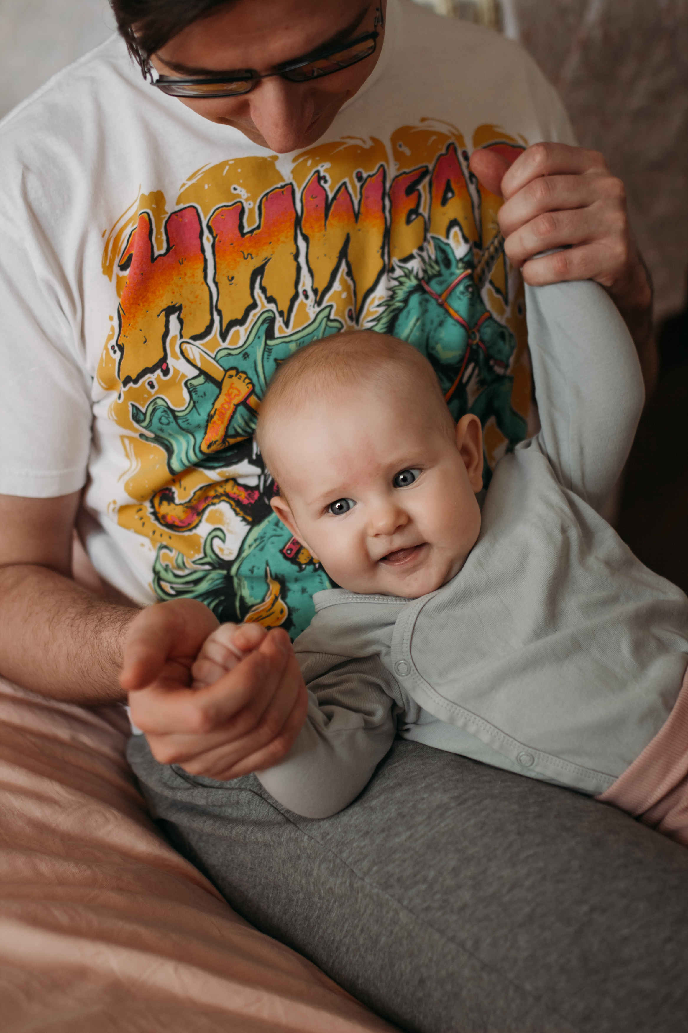 Фотосессия дома с малышом. Семейный фотограф Екатеринбург Черепанова Олеся