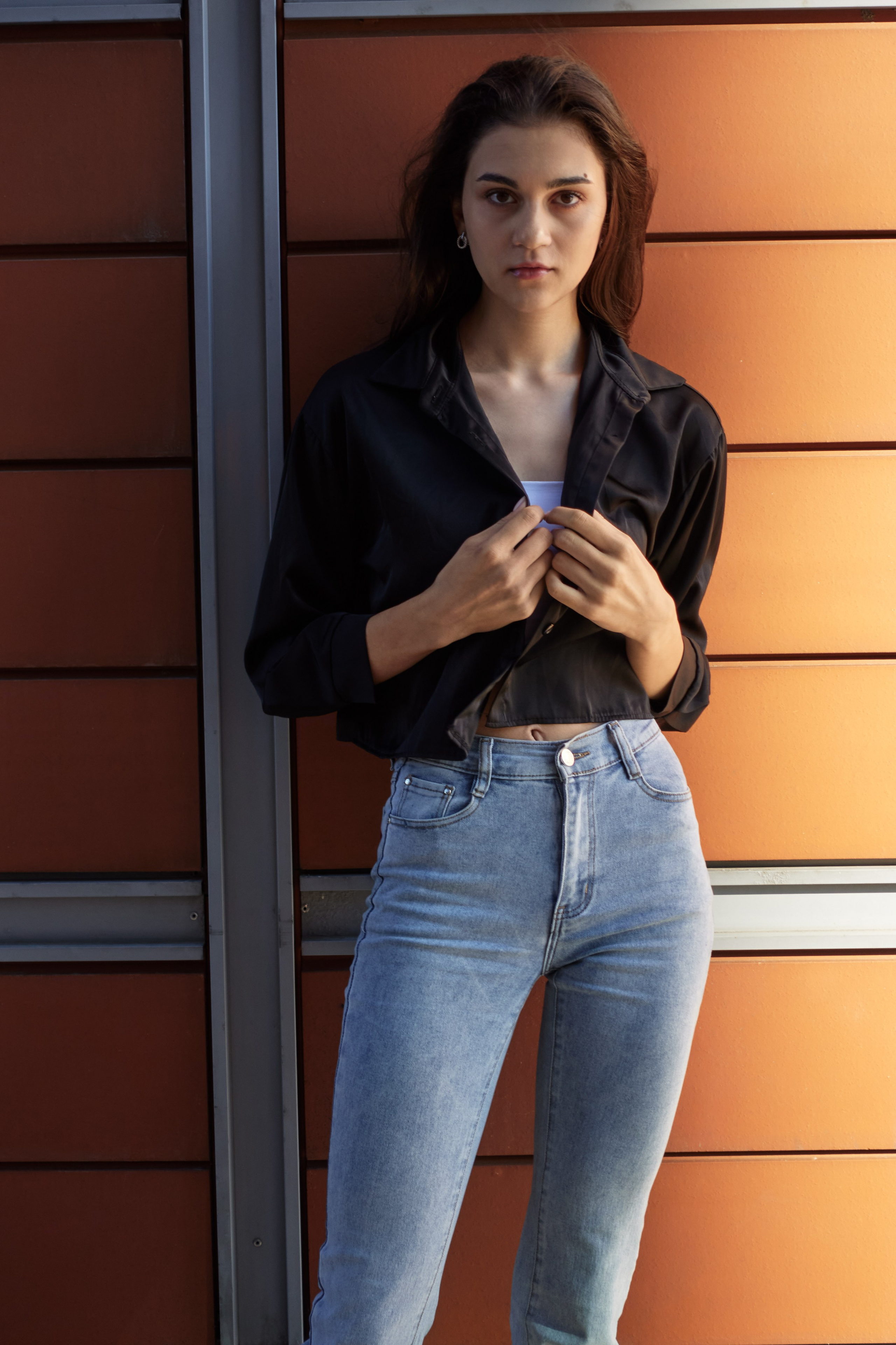 Модельная съёмка на «дюймовую» камеру. Фотограф в Москве Михаил Елизарьев