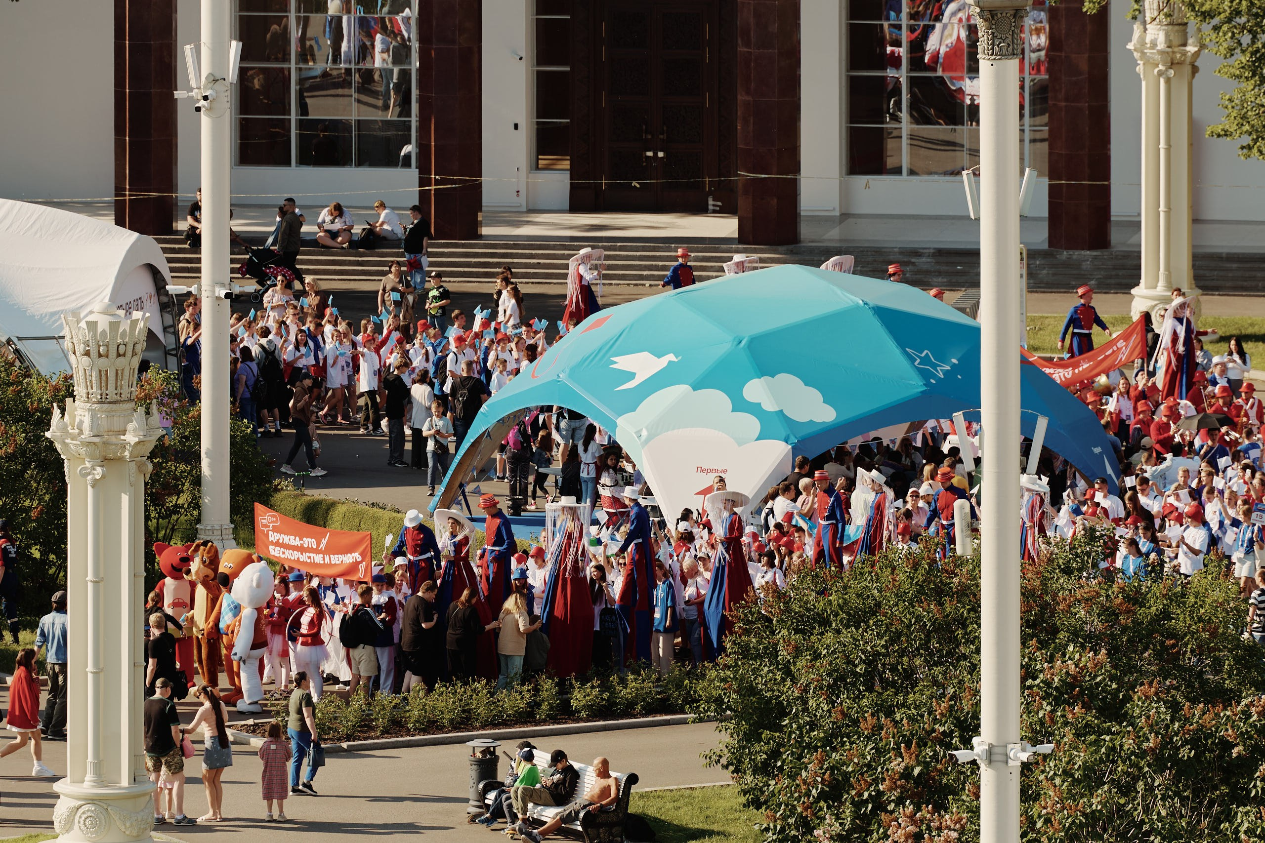 Фестиваль Движения Первых 2025. Репортажная съемка в Москве