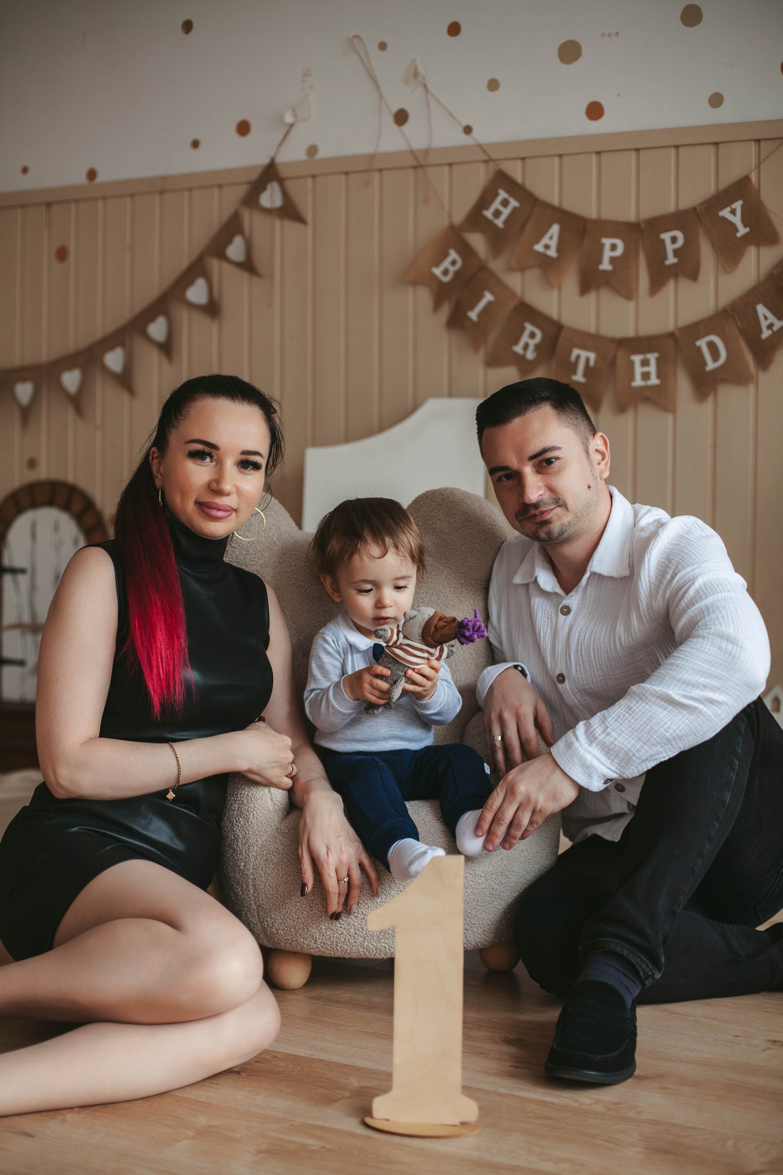 Ваня и родители. Семейный фотограф Гульцовская Екатерина