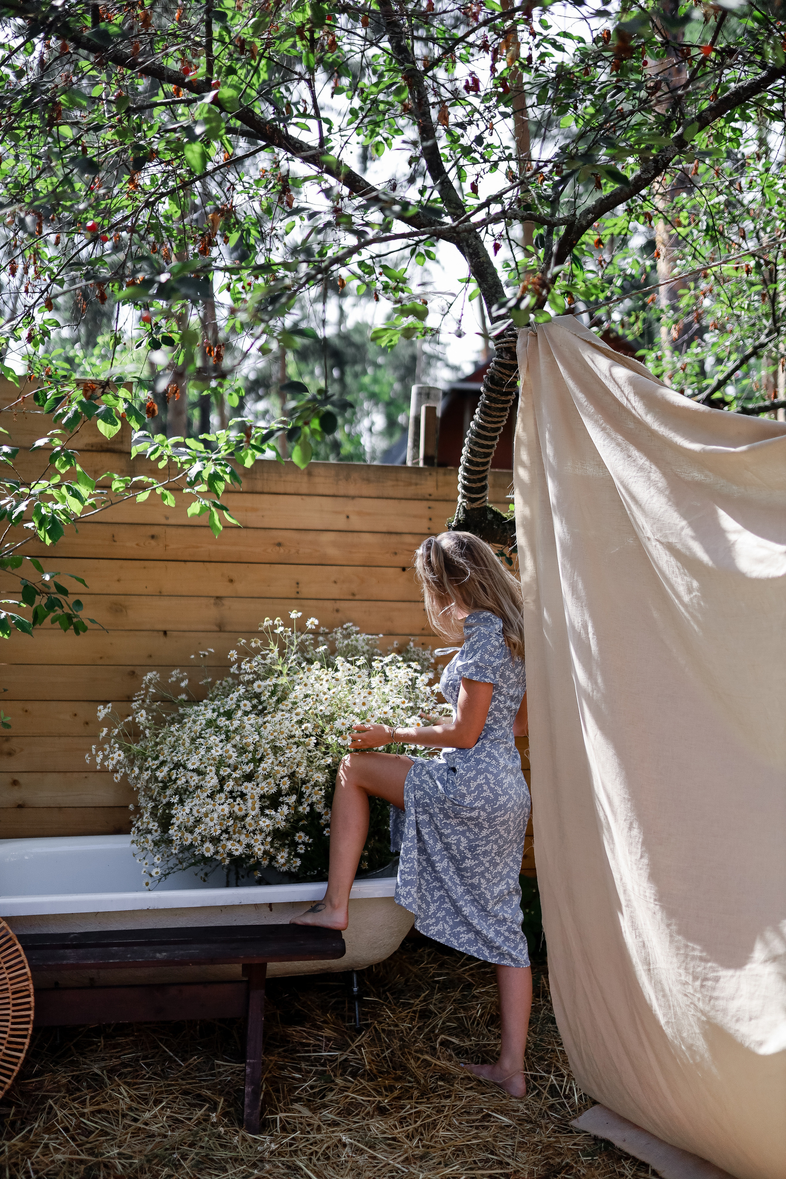 Кристина на даче. Фотограф в Москве и области Савина Антонина