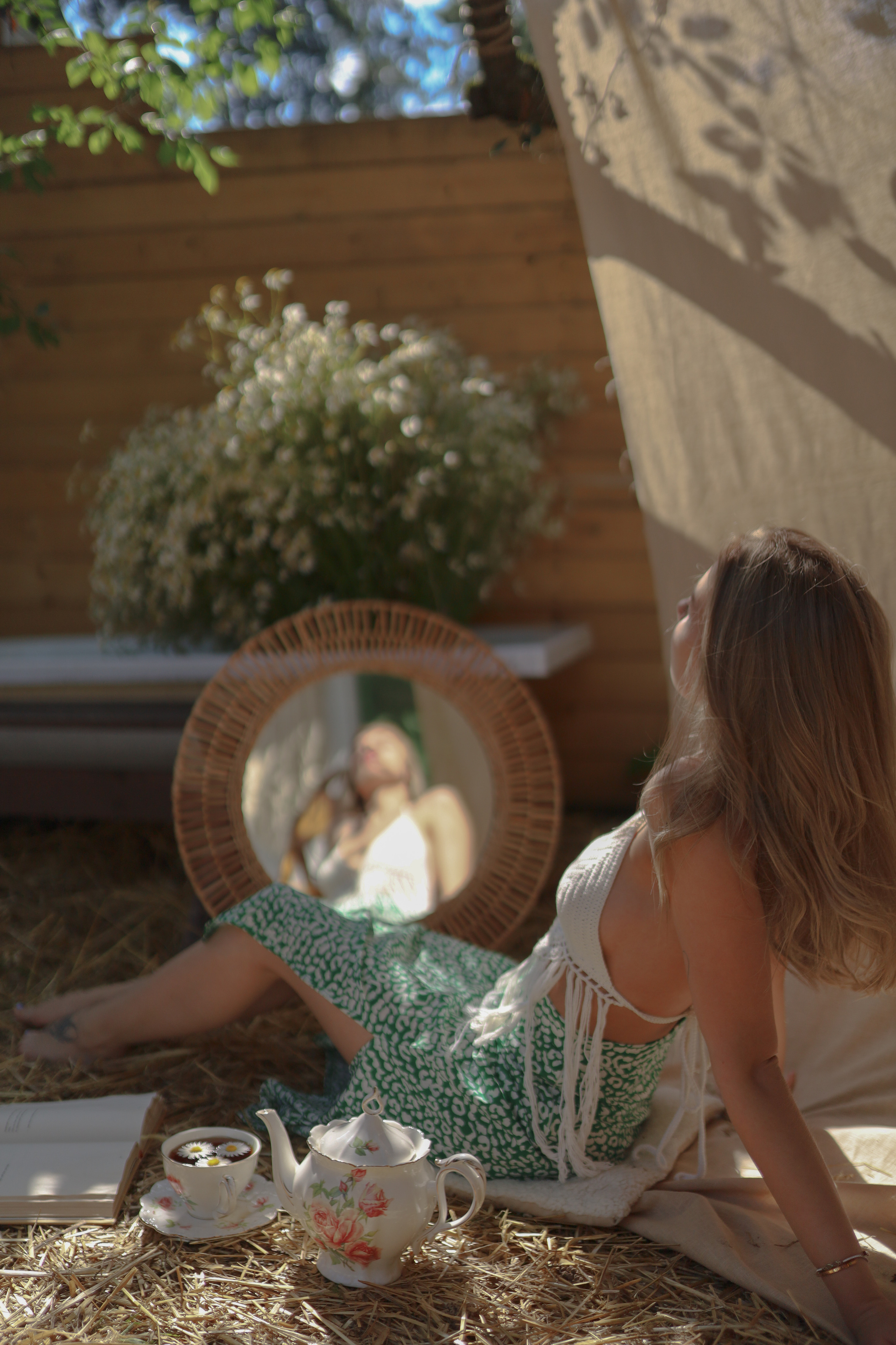 Кристина на даче. Фотограф в Москве и области Савина Антонина