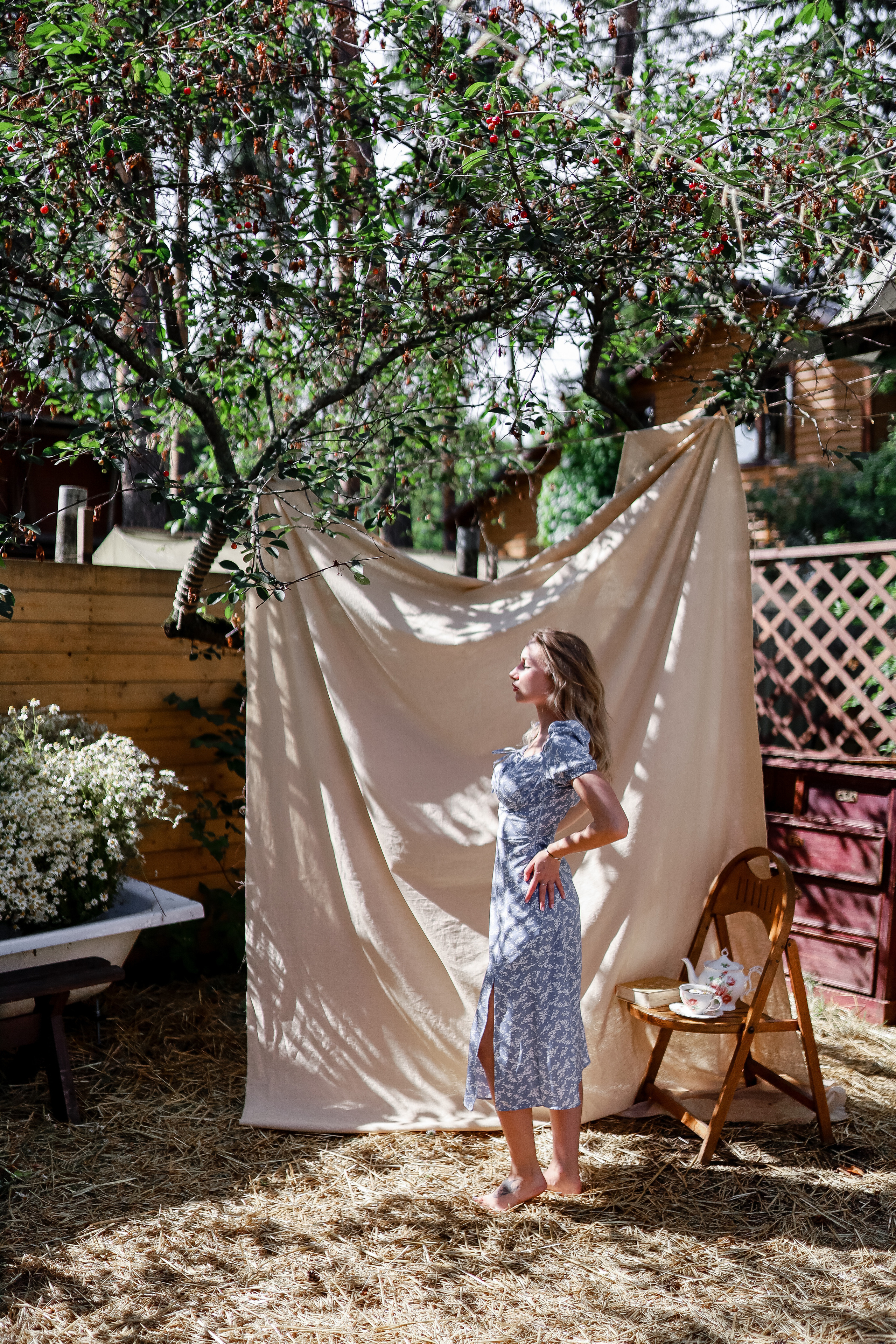 Кристина на даче. Фотограф в Москве и области Савина Антонина