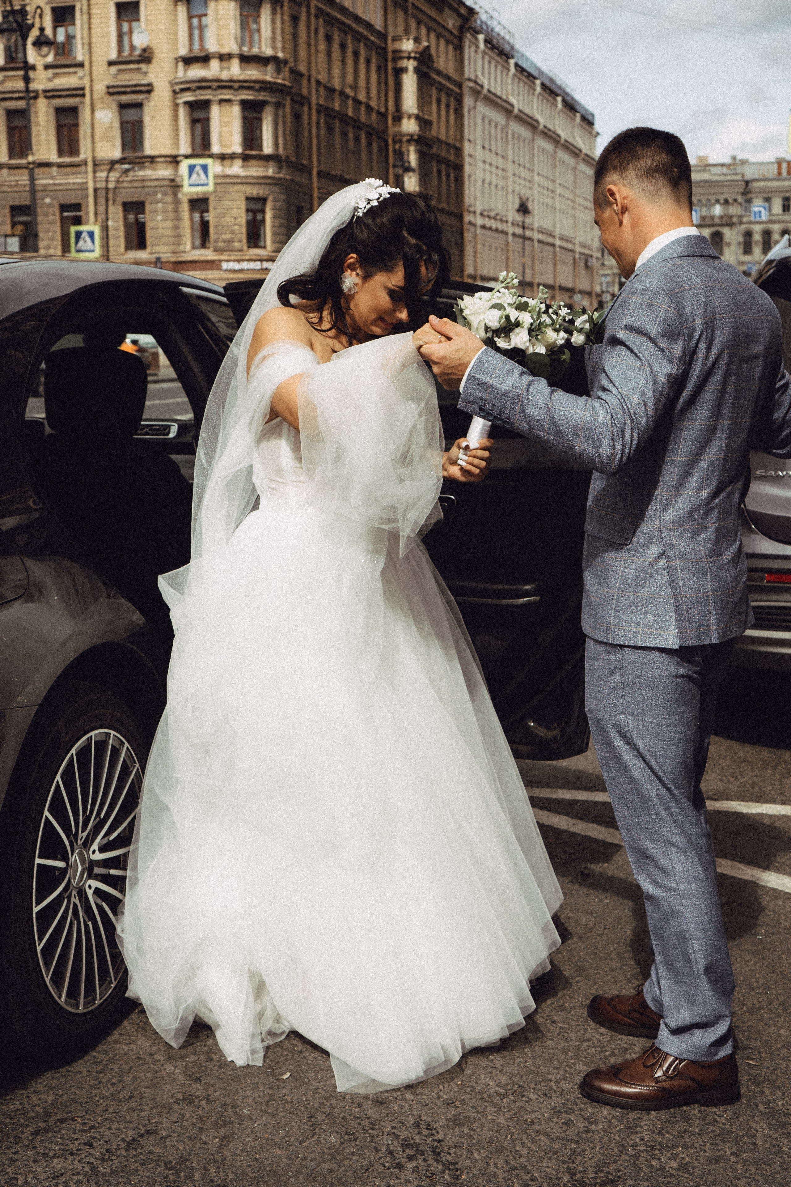 СВАДЕБНАЯ ПРОГУЛКА РЕСТОРАН МЫ ЖЕ НА ТЫ И ФОТОСЕССИИЯ С АВТОМОБИЛЕМ. Профессиональный фотограф, Санкт-Петербург — Виктория Богомолова