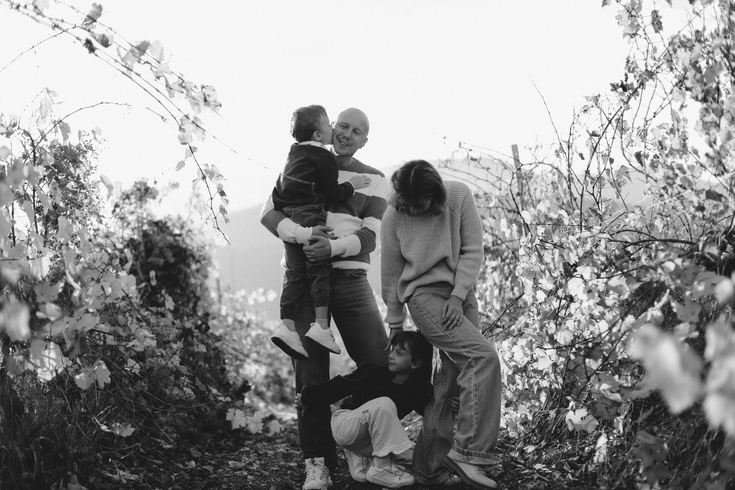 Инга, Андрей, Василиса и Леня. Семейный фотограф Анапа