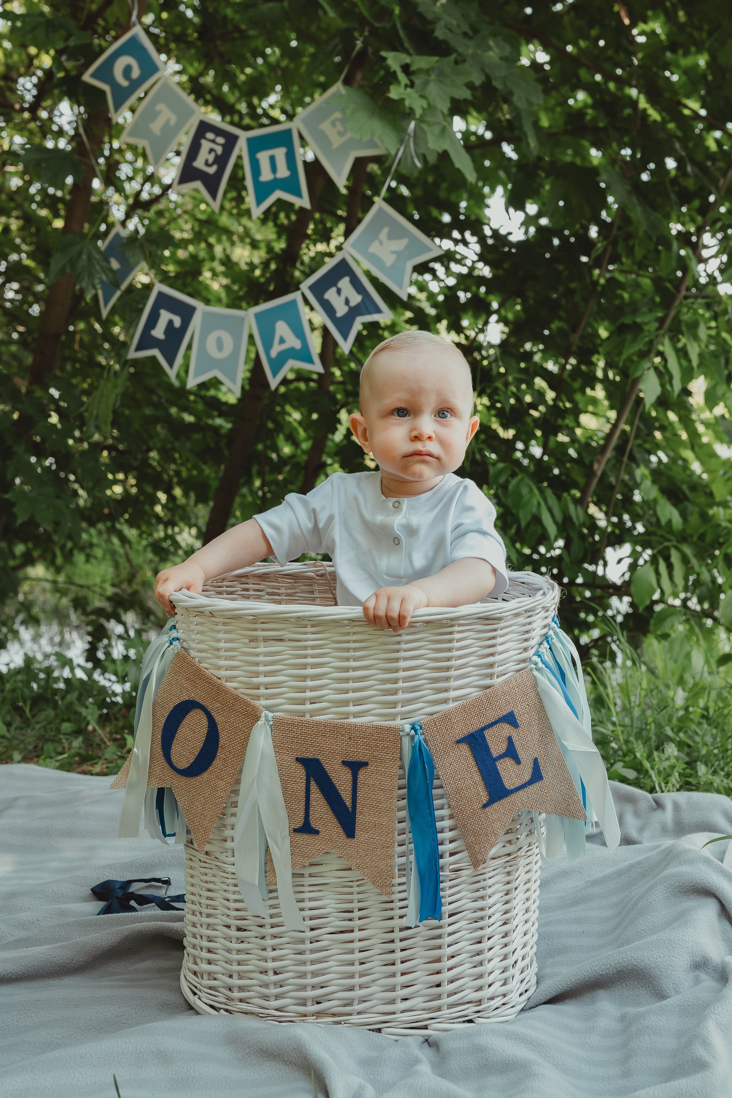 Степе годик. Семейный и домашний фотограф в Москве и МО Королева Валерия