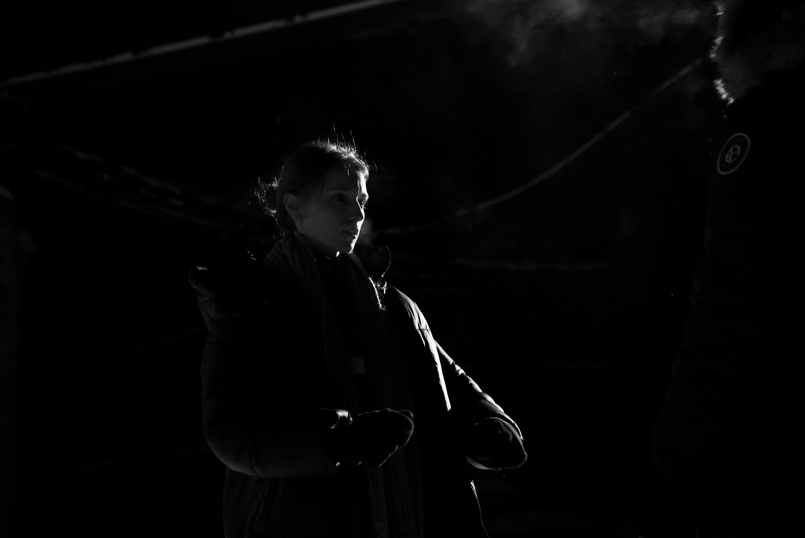 К/ф «Никого не зови счастливым, пока он…». Сандра Ковалева | ЧБ фотограф