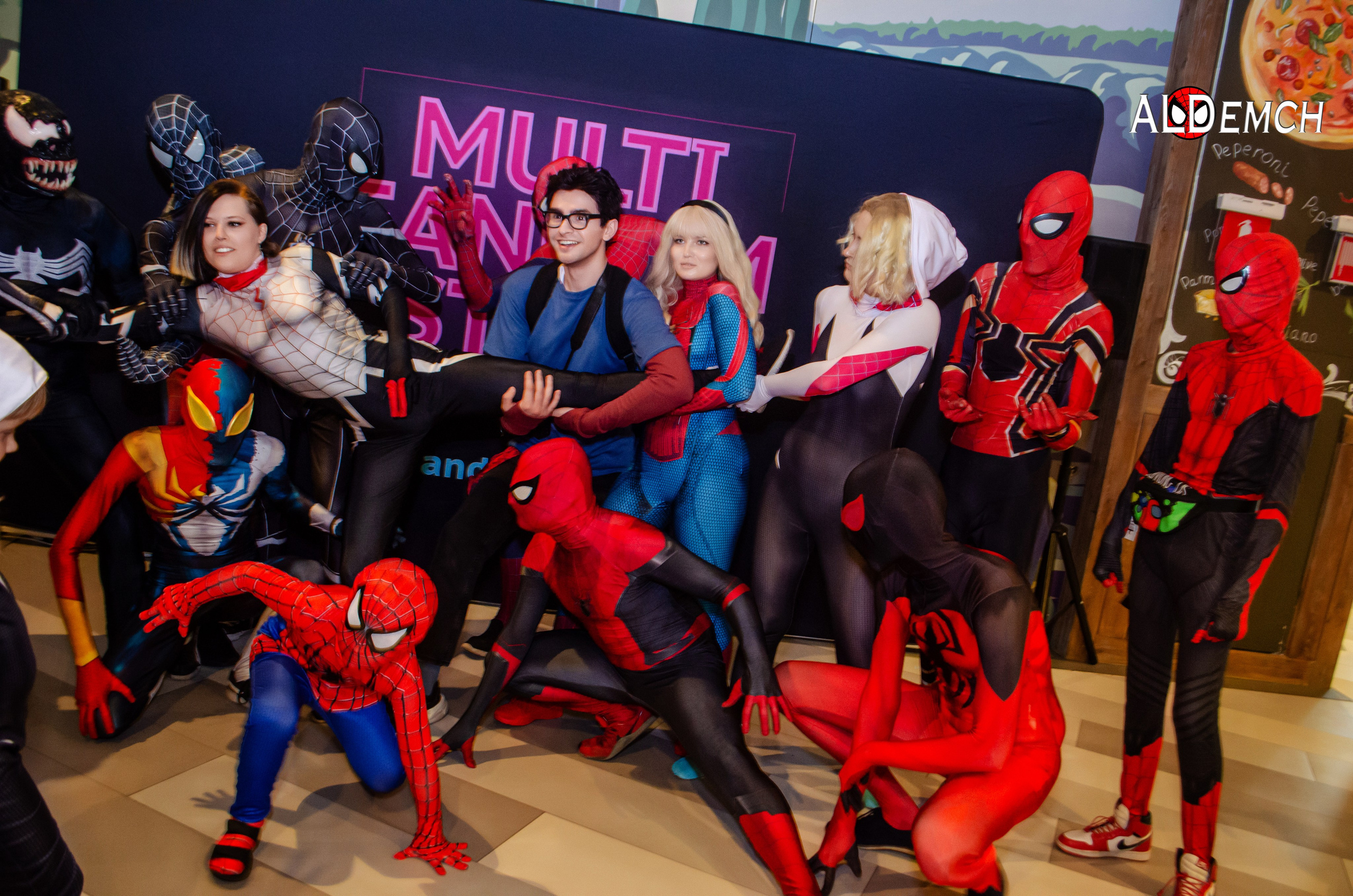 Фотосессия на Дне рождения Человека-Паука в Москве