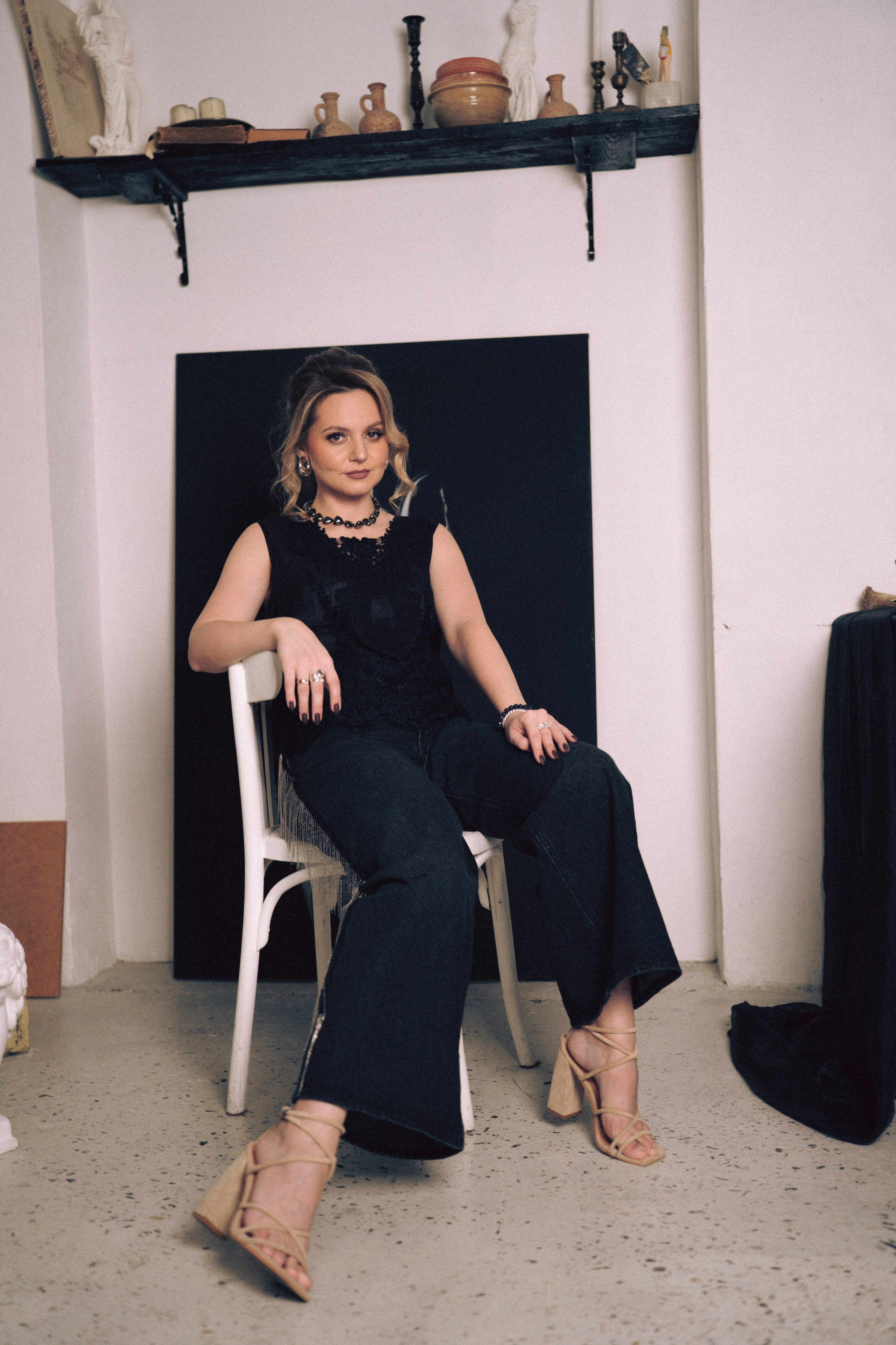 НОВОГОДНЯЯ ФОТОСЕСИИЯ В СТУДИИ ДЛЯ ДЕВУШКИ И ПРОГУЛКА ПО ЧЕРНЫШЕВСКОЙ. Профессиональный фотограф, Санкт-Петербург — Виктория Богомолова