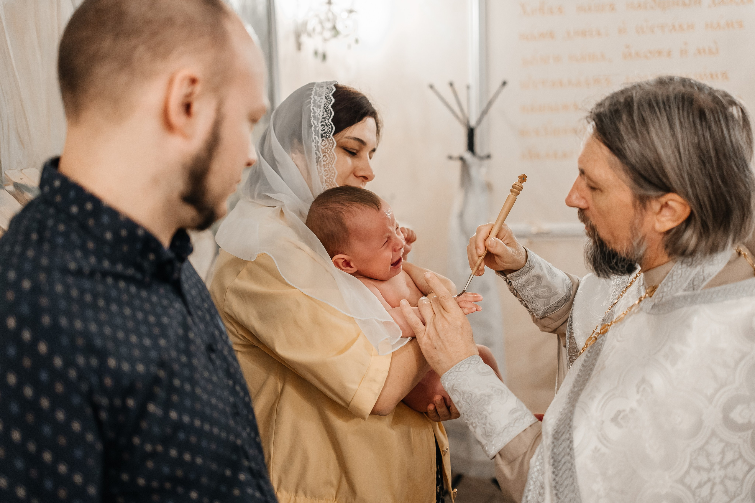 Крещение Миши. Детский и семейный фотограф. Москва