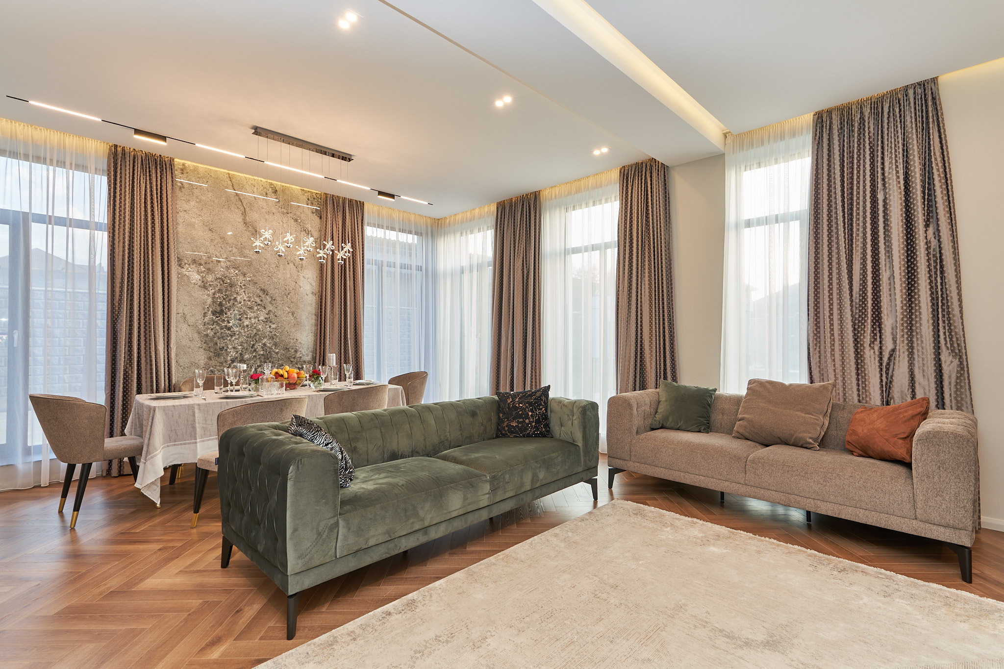 Современный коттедж в Бесагаш. Профессиональный фотограф в Алматы — Константин Чернобаев