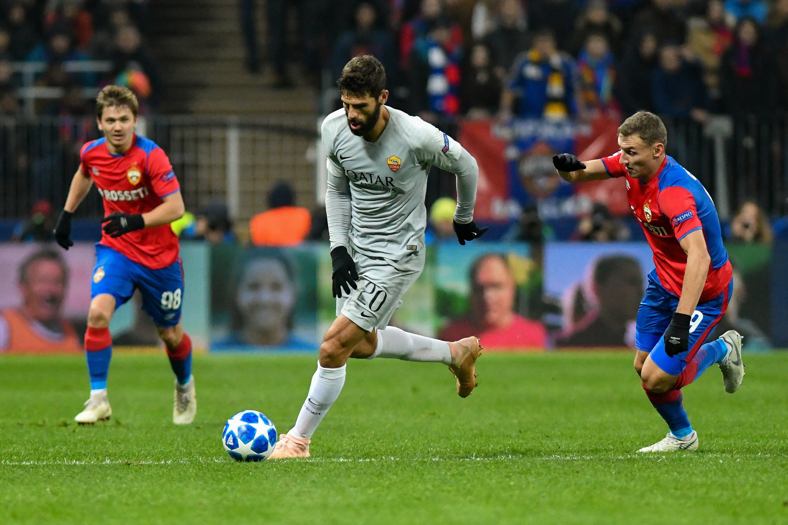 Лига чемпионов УЕФА: ЦСКА (Россия) – "Рома" (Италия) / М24