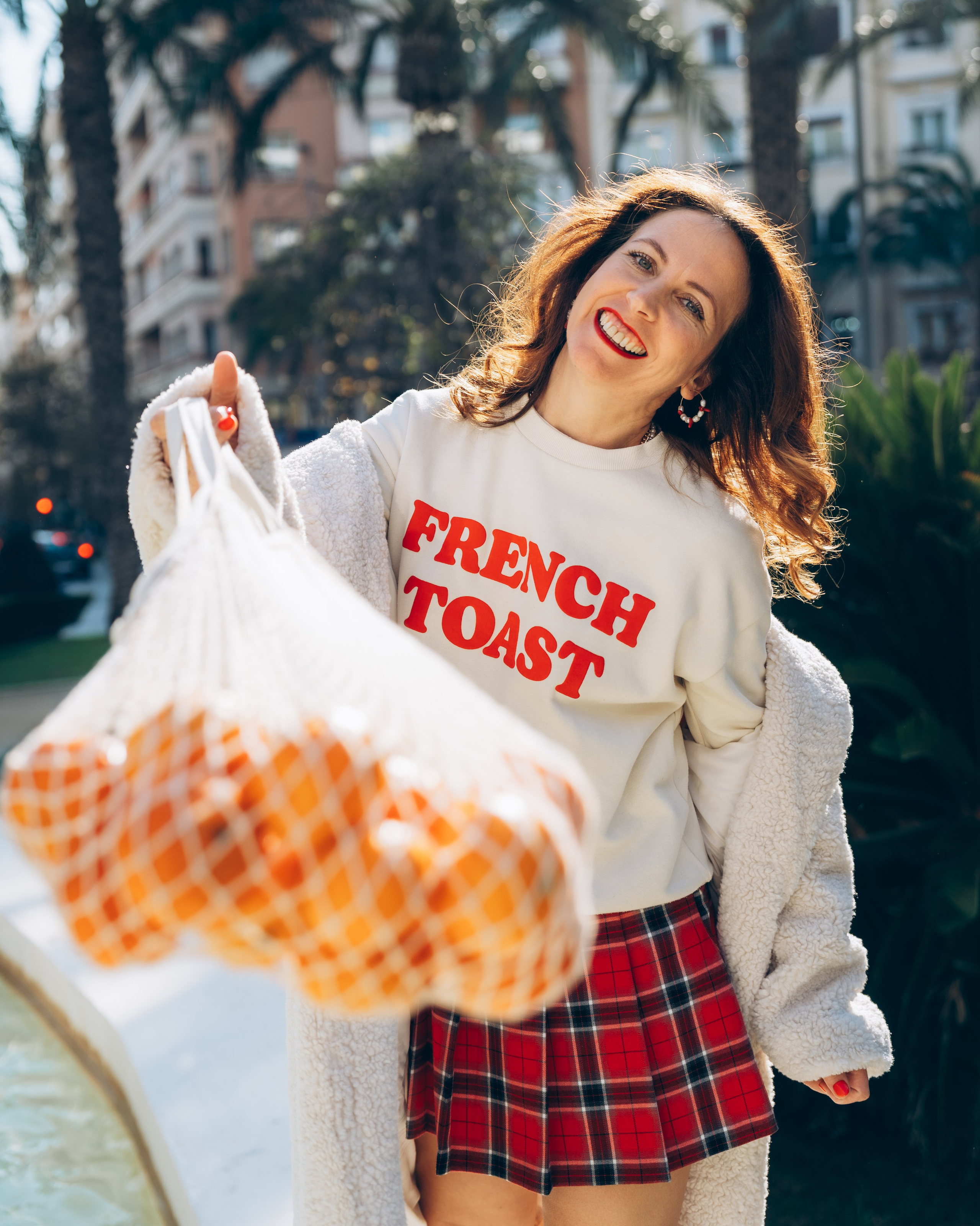 Люсерос фотопрогулка с мандаринами