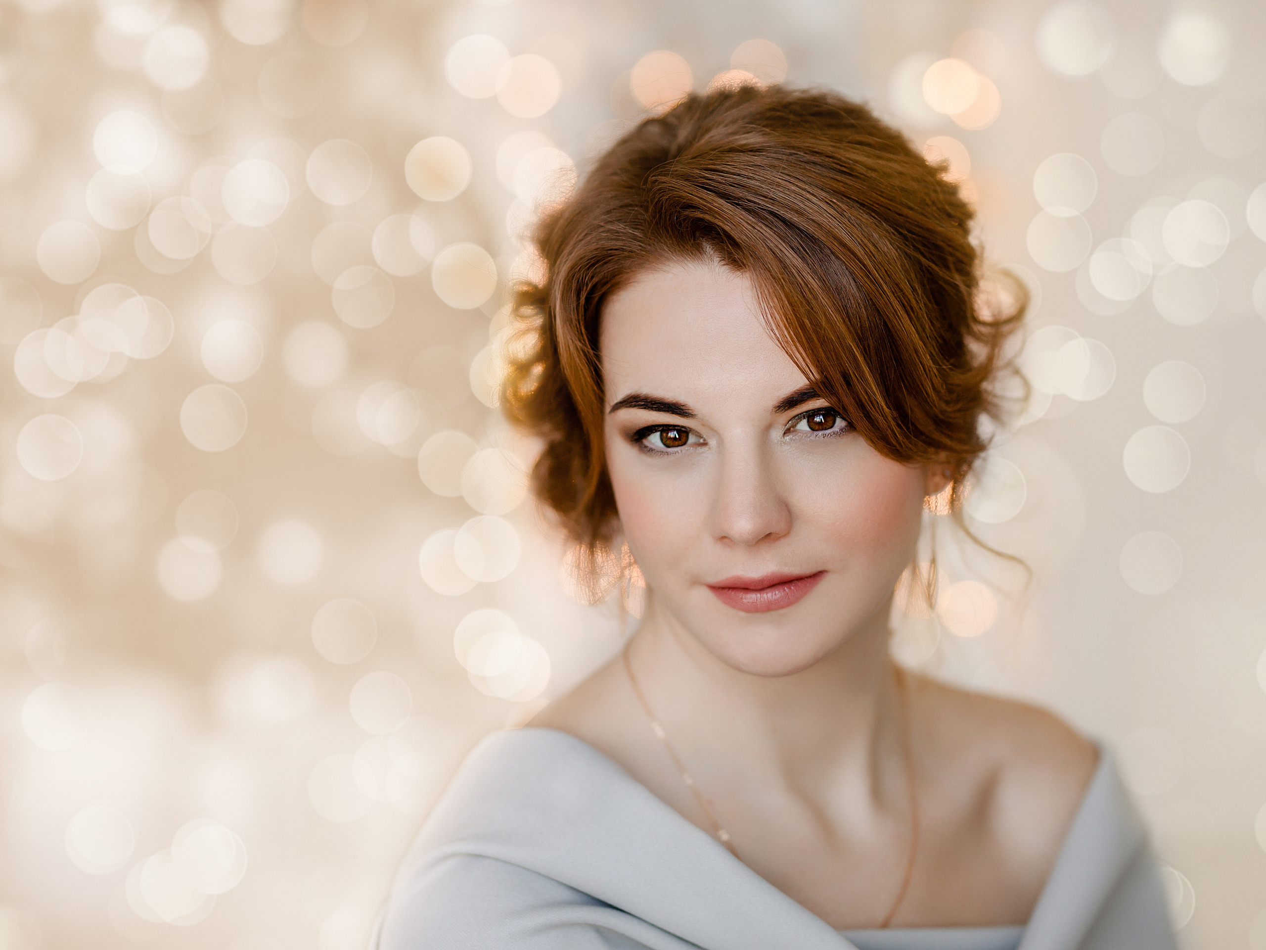 Женский портрет в фотостудии. Темный и светлый залы. Ольга. Семейный и детский фотограф в Москве Вера Ускова