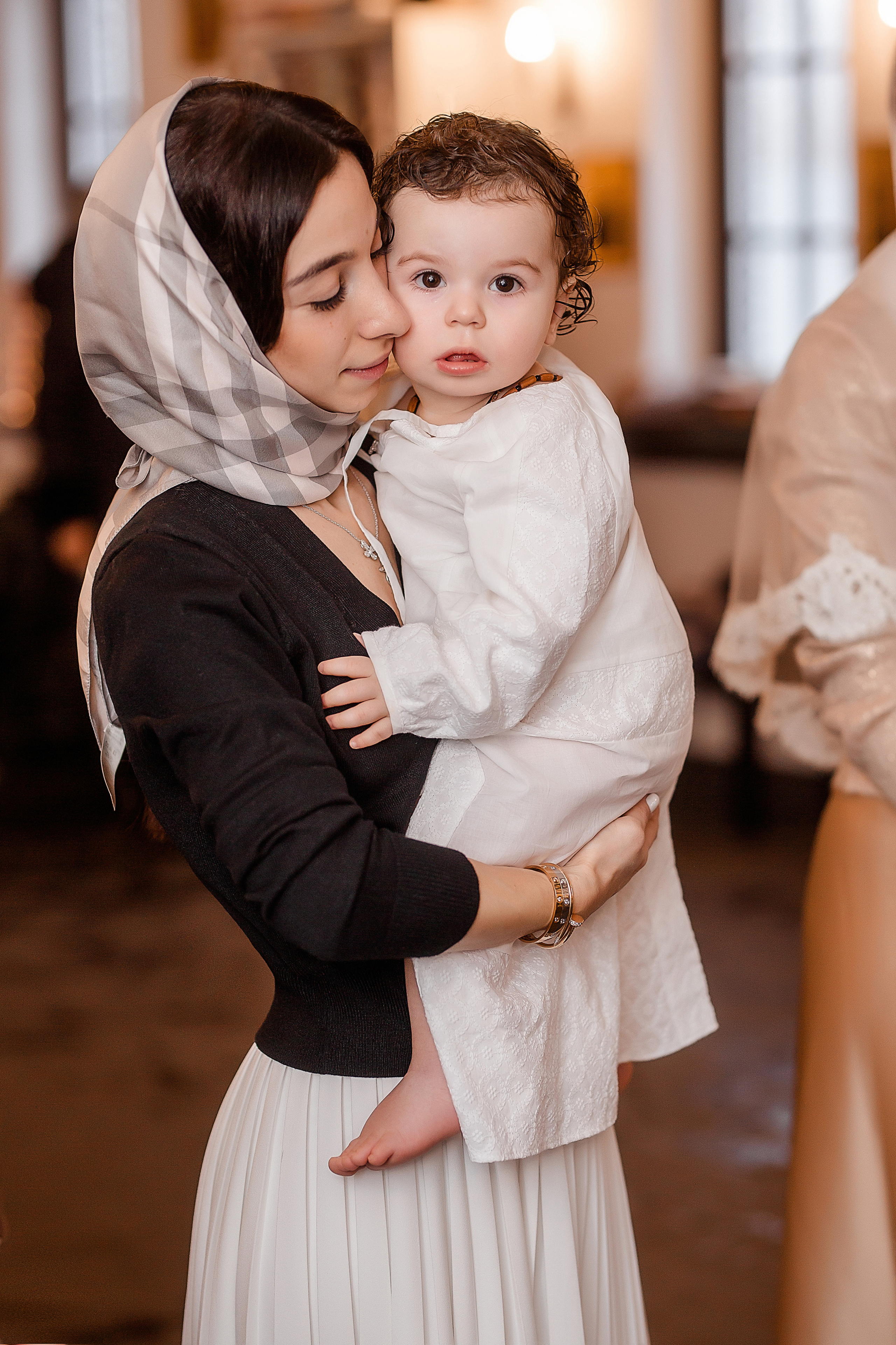 Крещение. Семейный и детский фотограф в Москве Вера Ускова