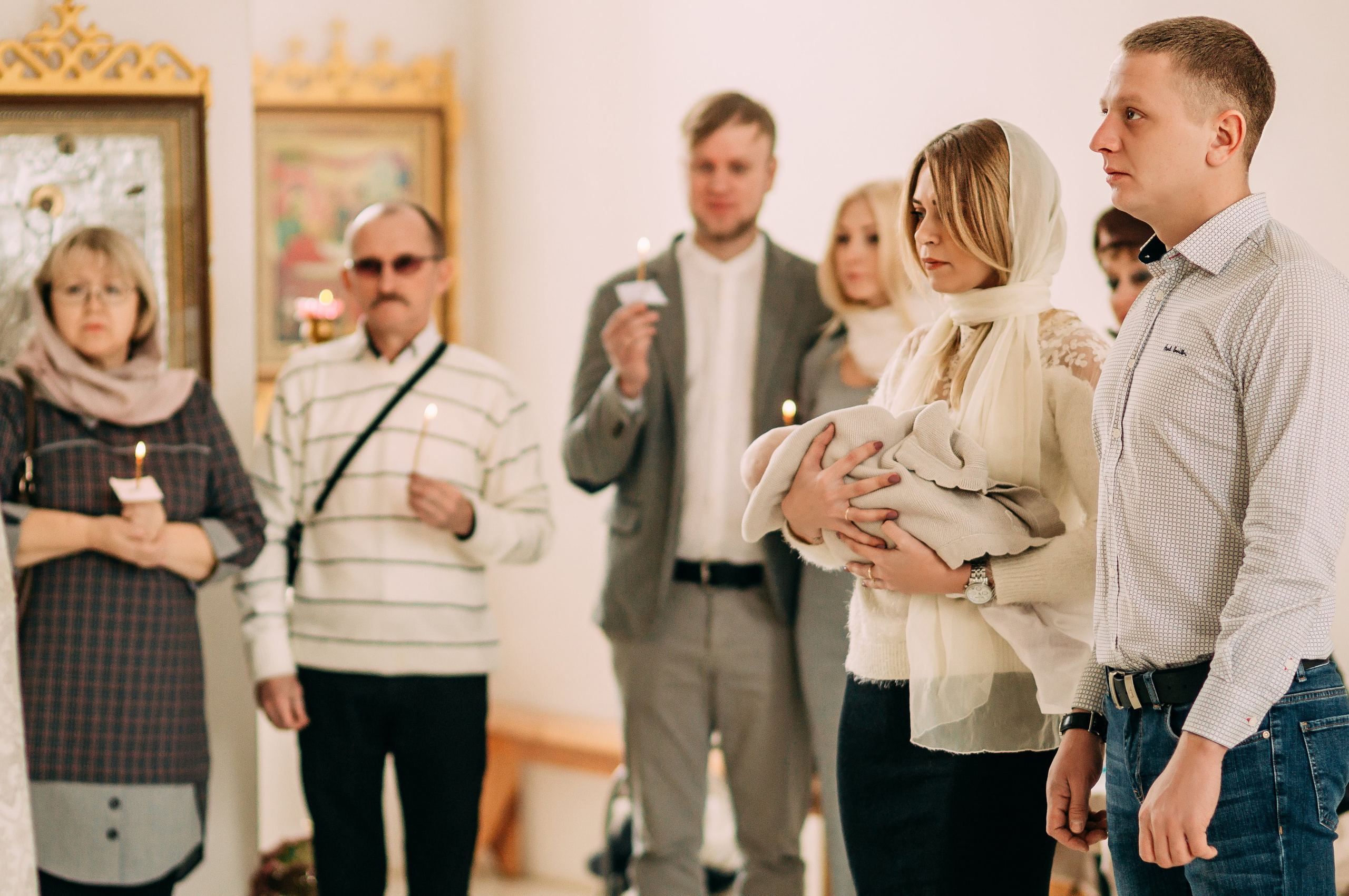 Крещение. Семейный и детский фотограф в Москве Вера Ускова