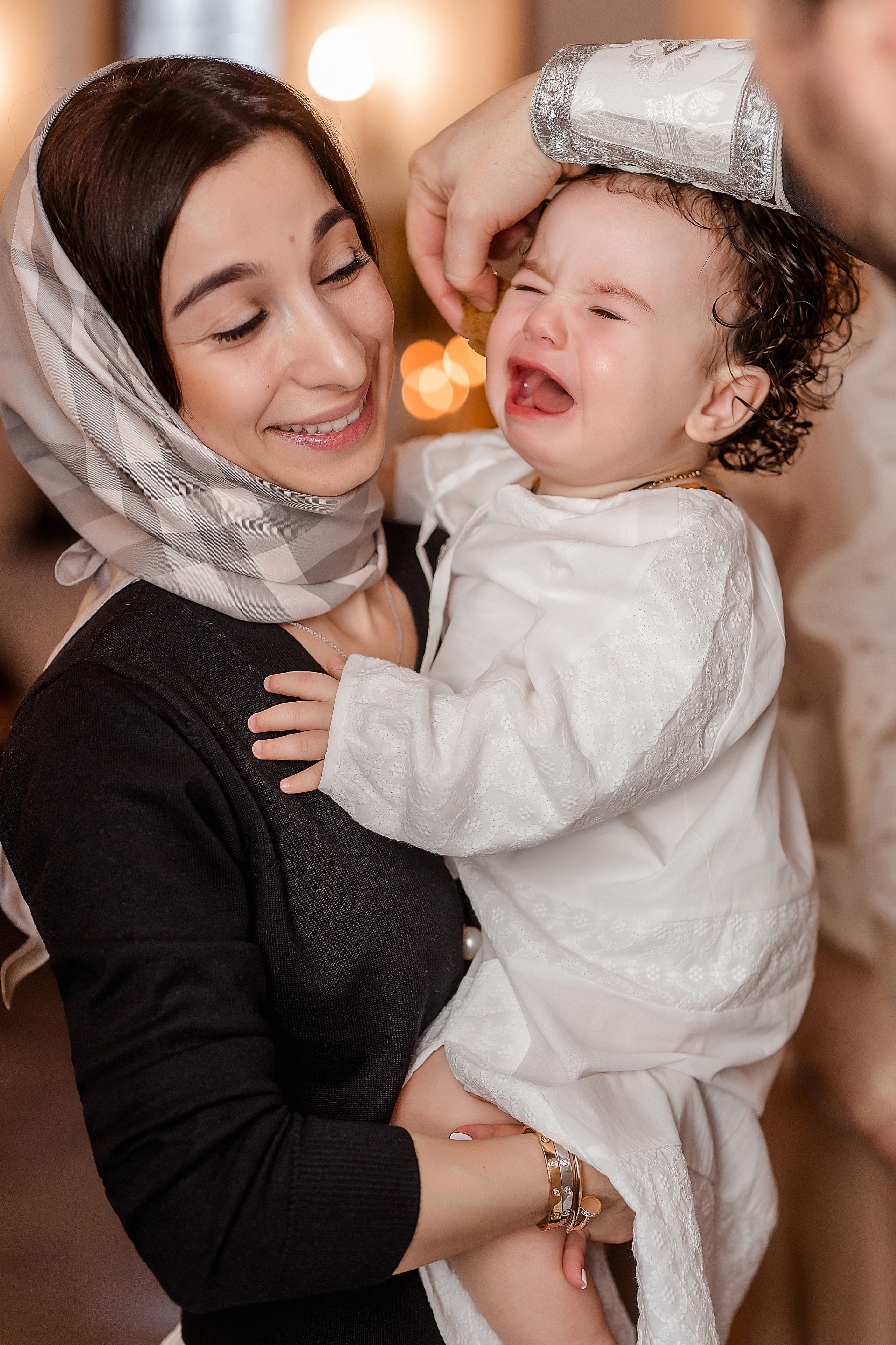 Крещение. Семейный и детский фотограф в Москве Вера Ускова