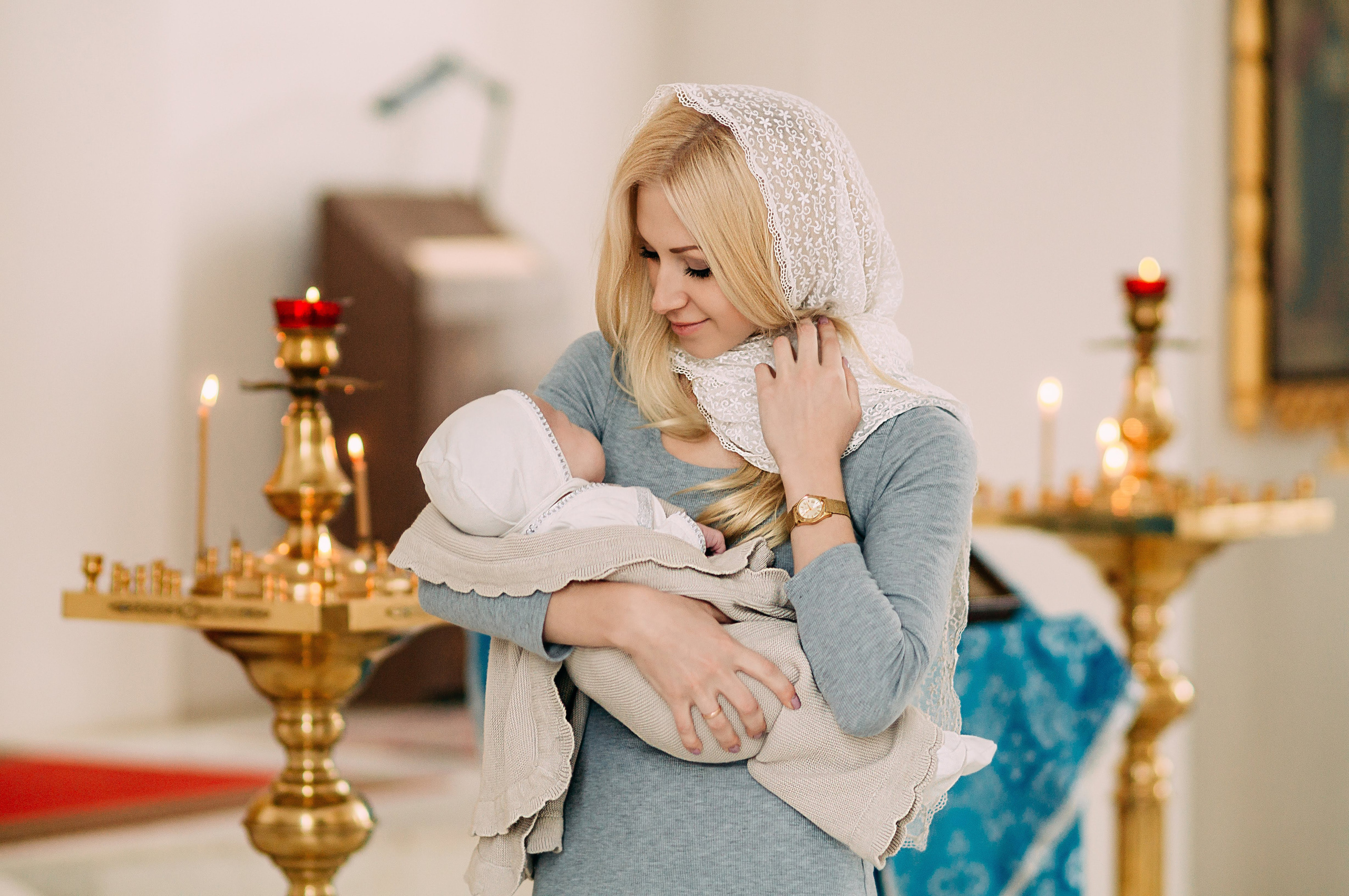 Крещение. Семейный и детский фотограф в Москве Вера Ускова
