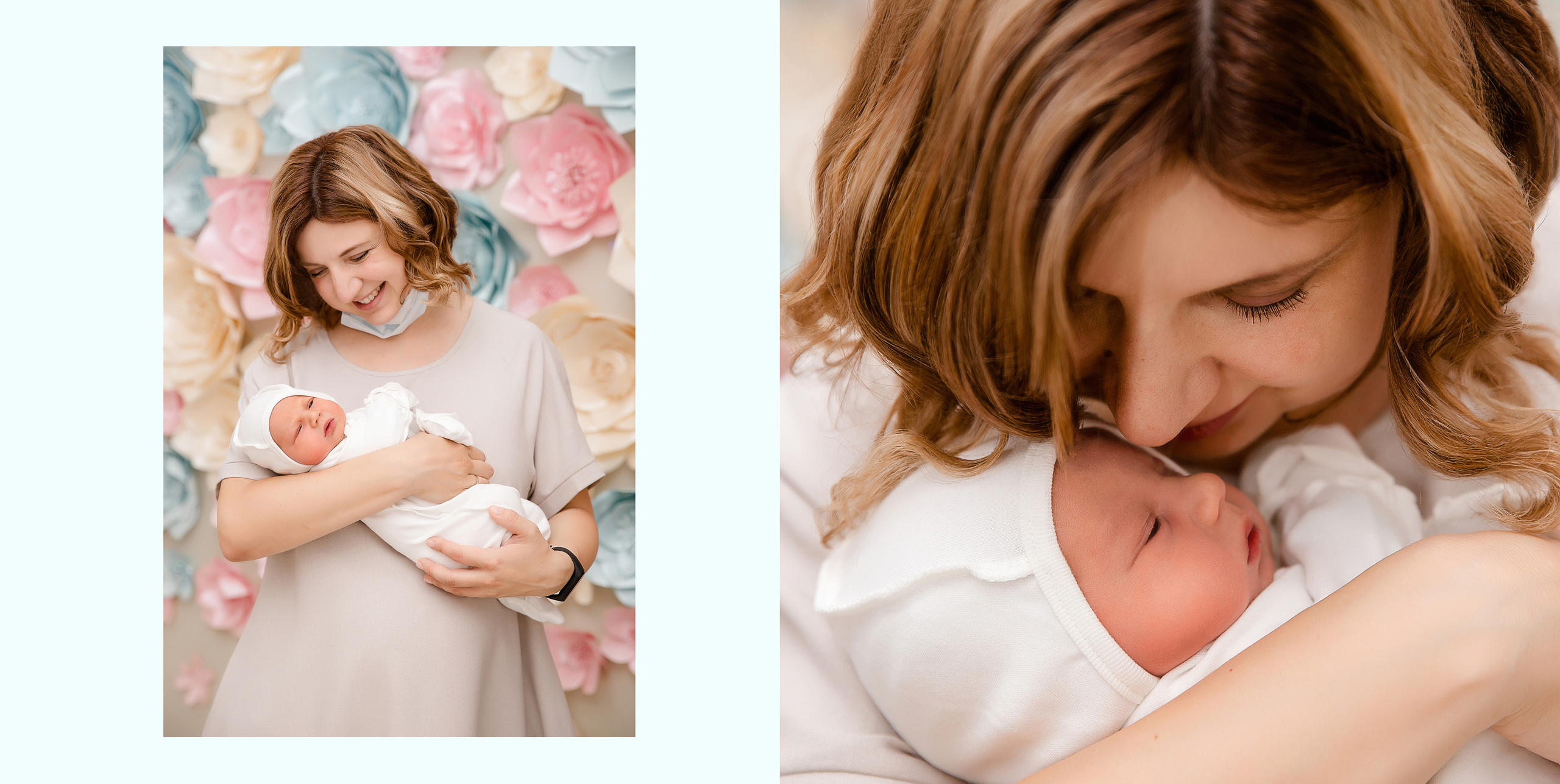 Выписка из роддома. Фотокнига. Семейный и детский фотограф в Москве Вера Ускова