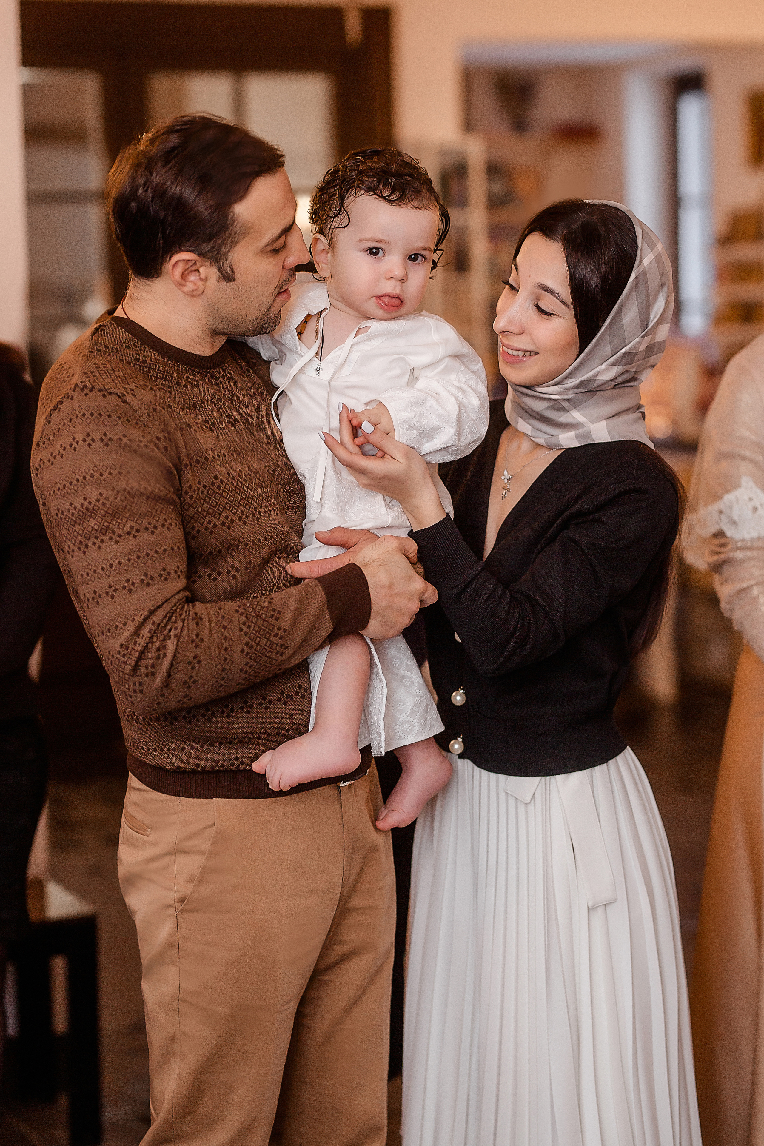 Крещение. Семейный и детский фотограф в Москве Вера Ускова