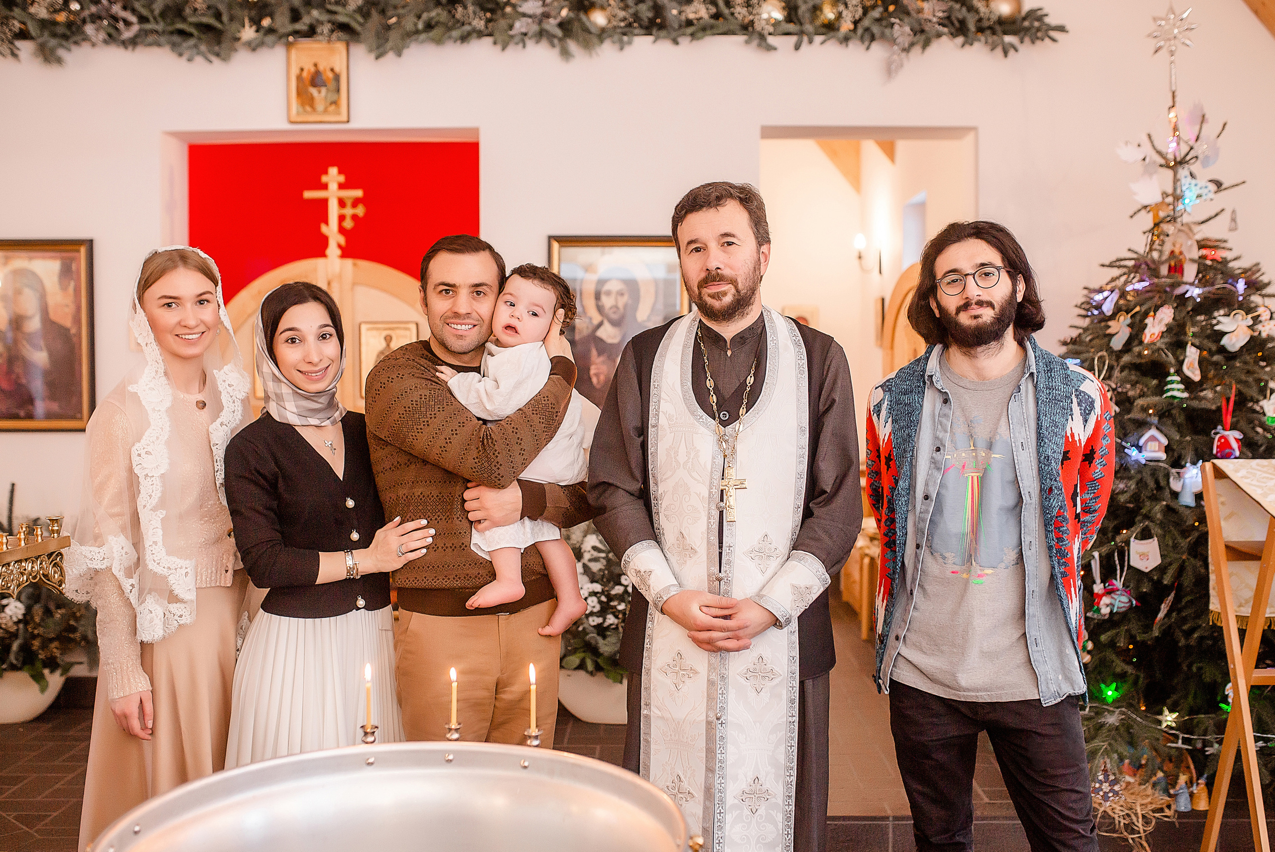 Крещение. Семейный и детский фотограф в Москве Вера Ускова
