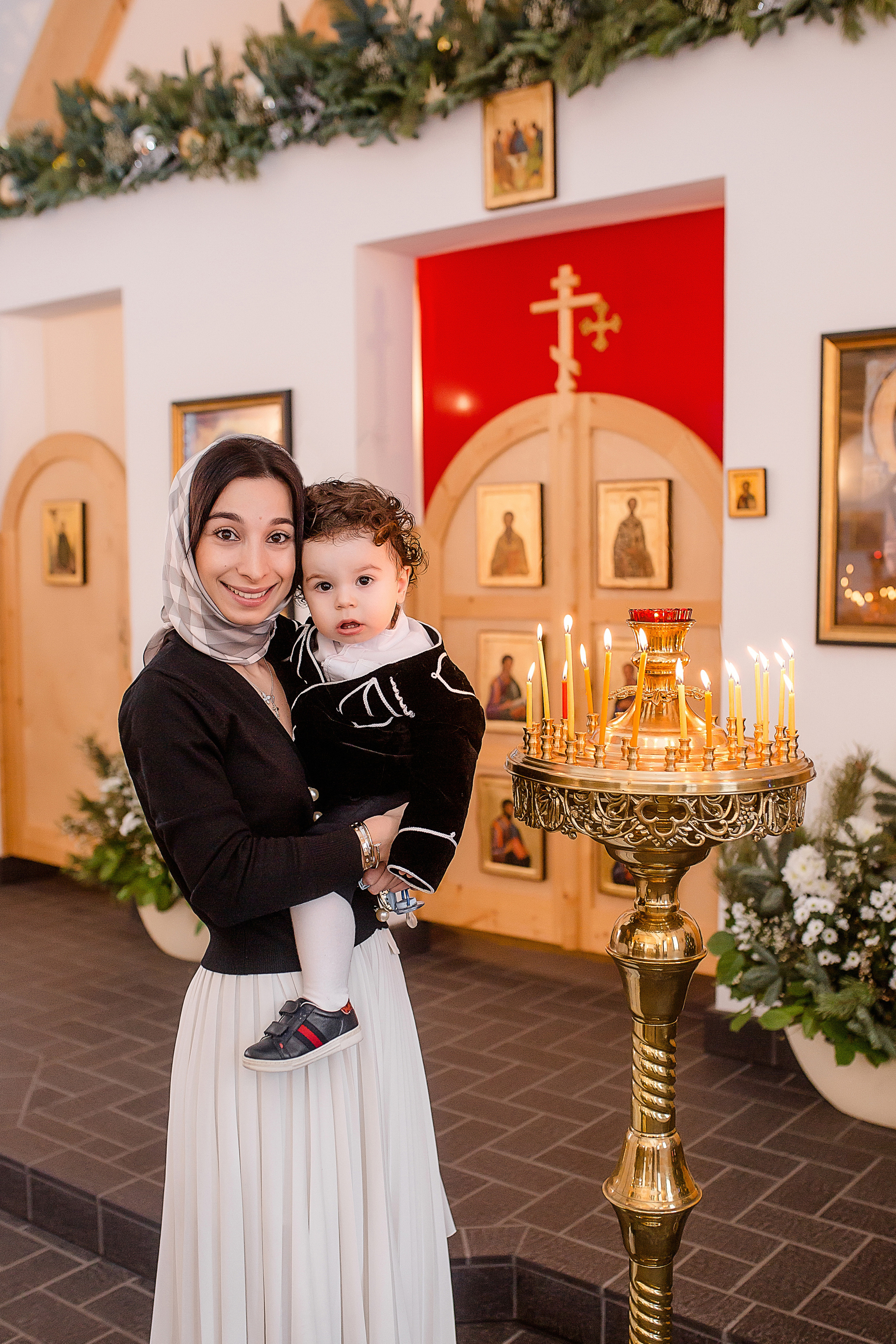 Крещение. Семейный и детский фотограф в Москве Вера Ускова