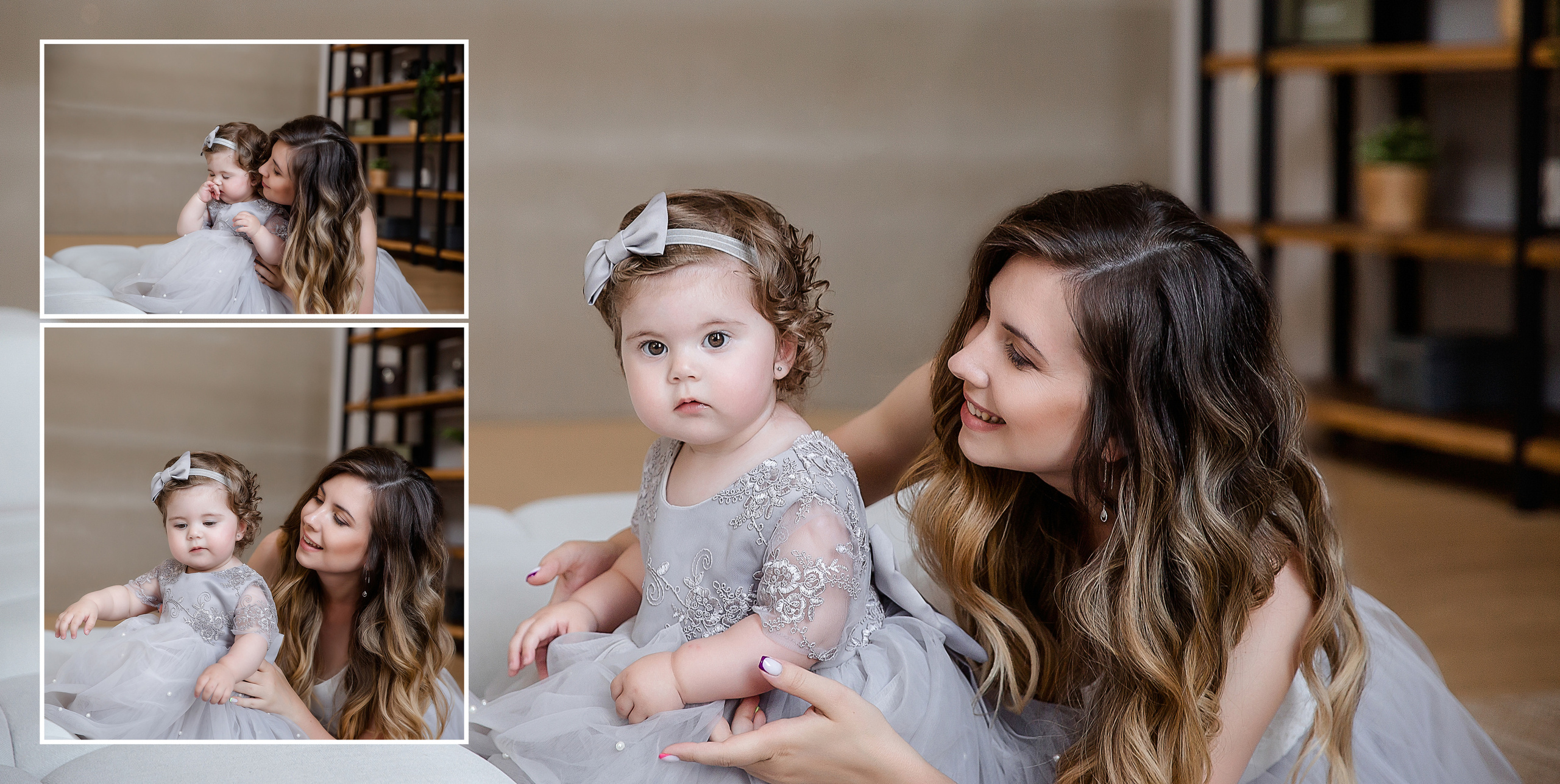 Семейная фотосессия в студии. Фотокнига. Семейный и детский фотограф в Москве Вера Ускова