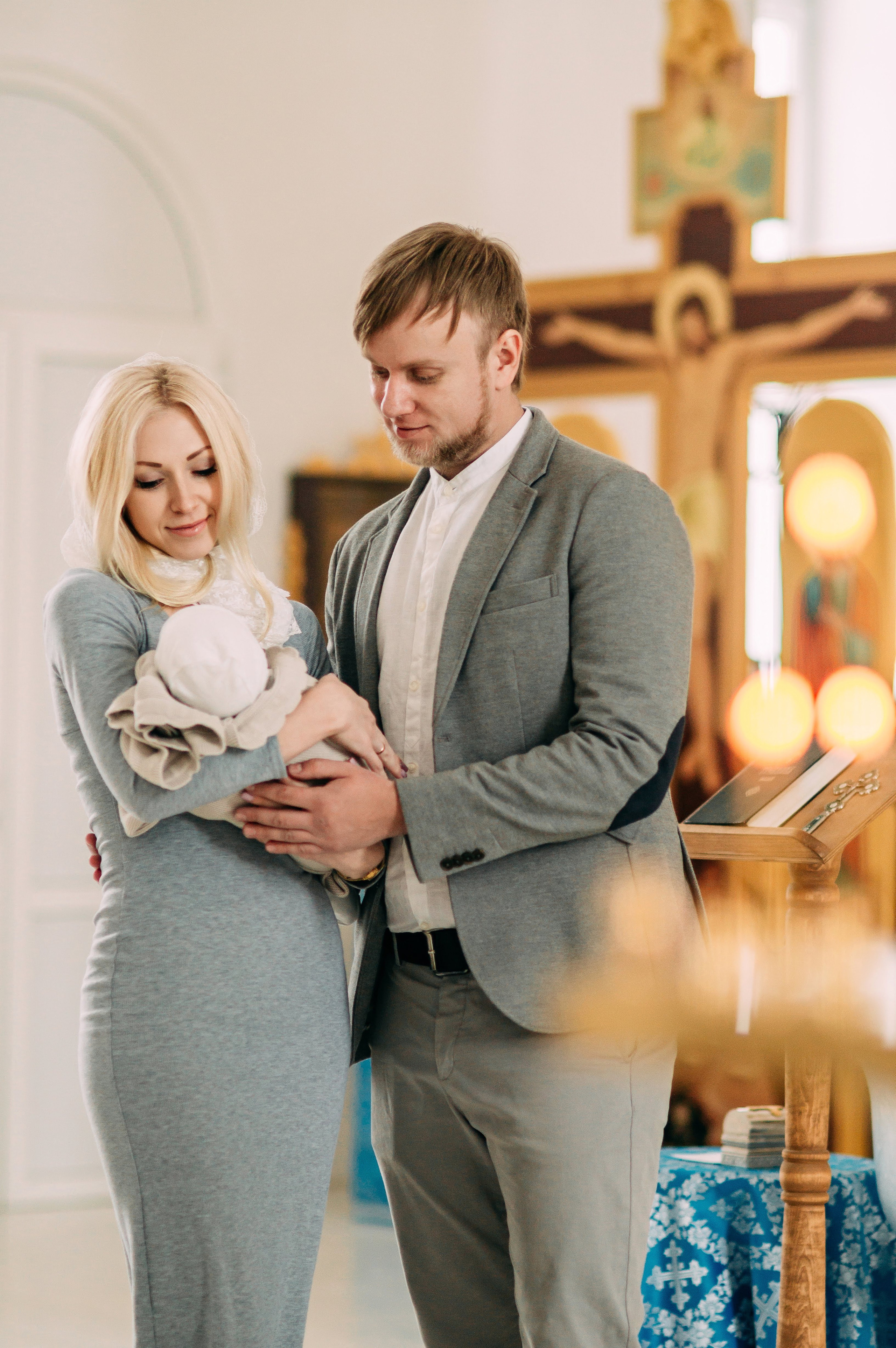 Крещение. Семейный и детский фотограф в Москве Вера Ускова