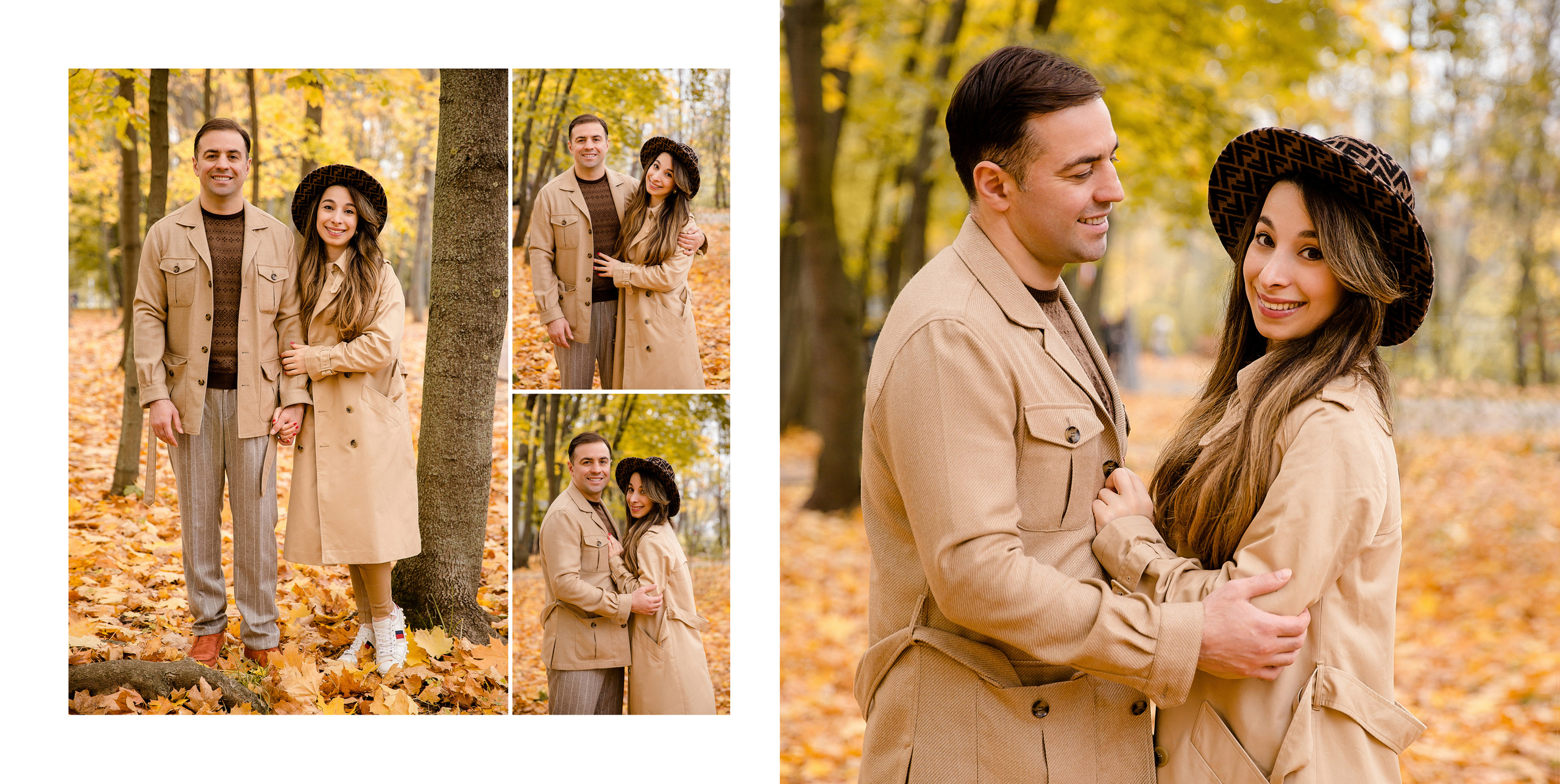 Осенняя фотосессия в парке Воронцовские пруды. Фотокнига. Семейный и детский фотограф в Москве Вера Ускова