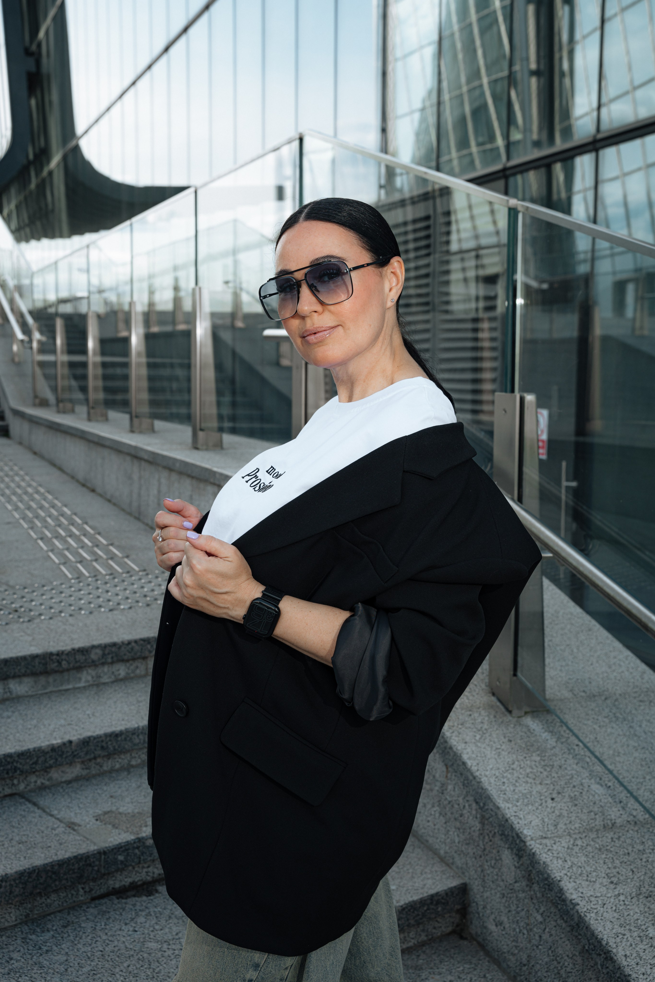 Елена. Лахта центр. Портретный фотограф в Санкт-Петербурге Дмитриева Наталия