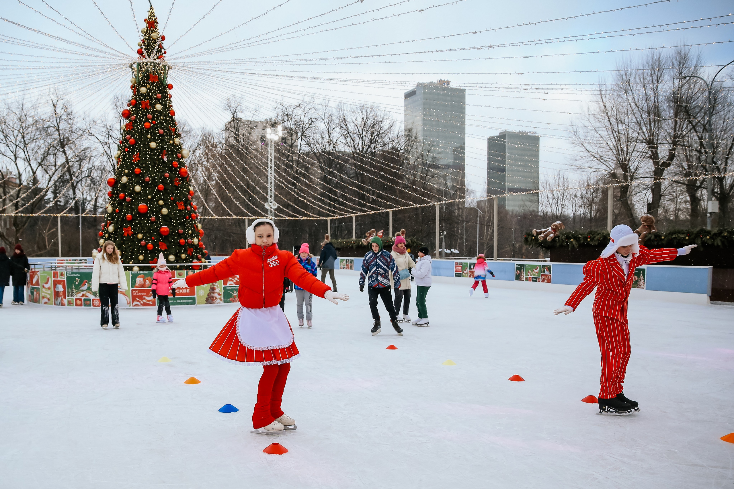 Ледовое шоу Сити каток Московское Чаепитие. Фотограф и видеограф Анна Домашенко