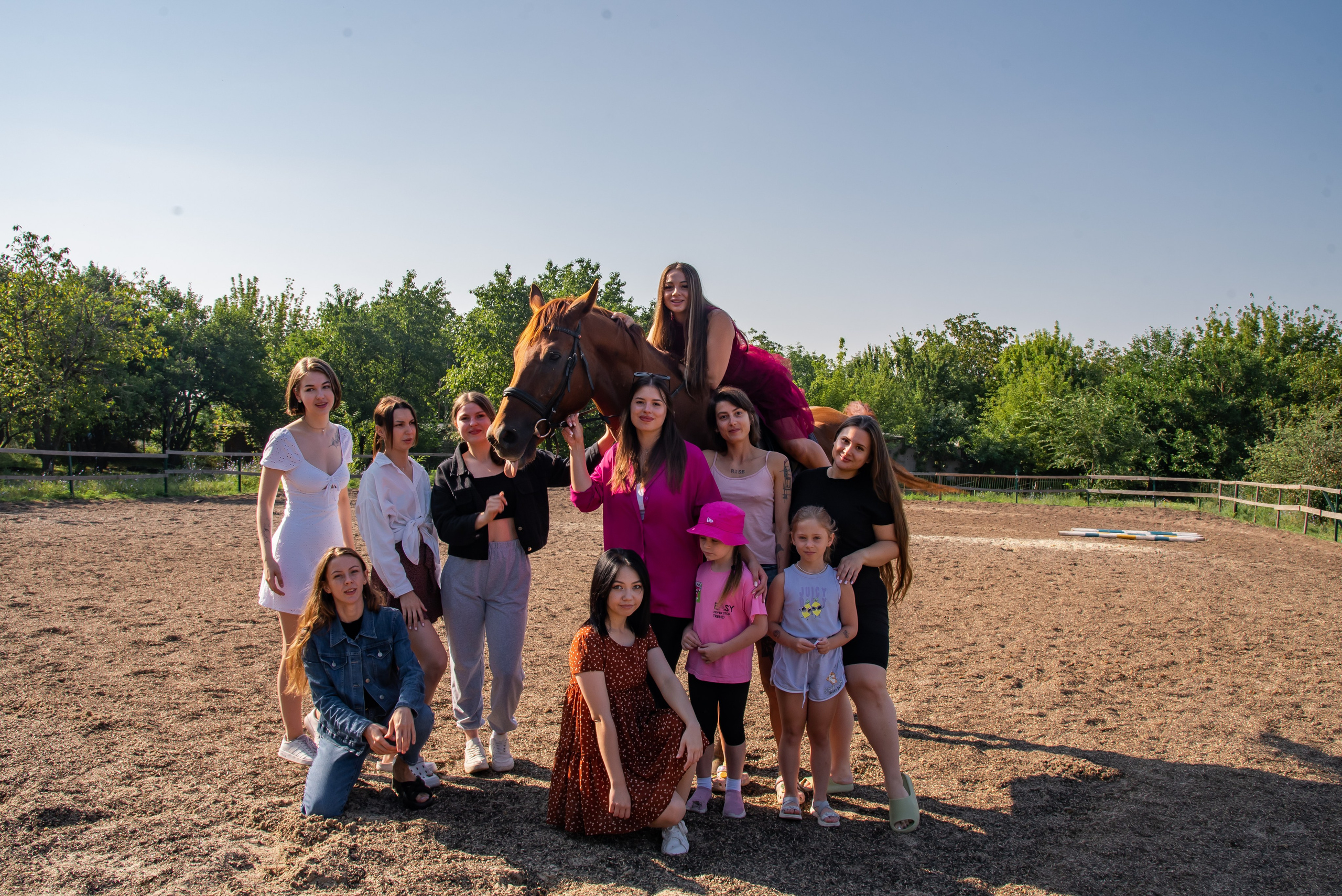 Конная прогулка. Фотограф Галина Нестерова