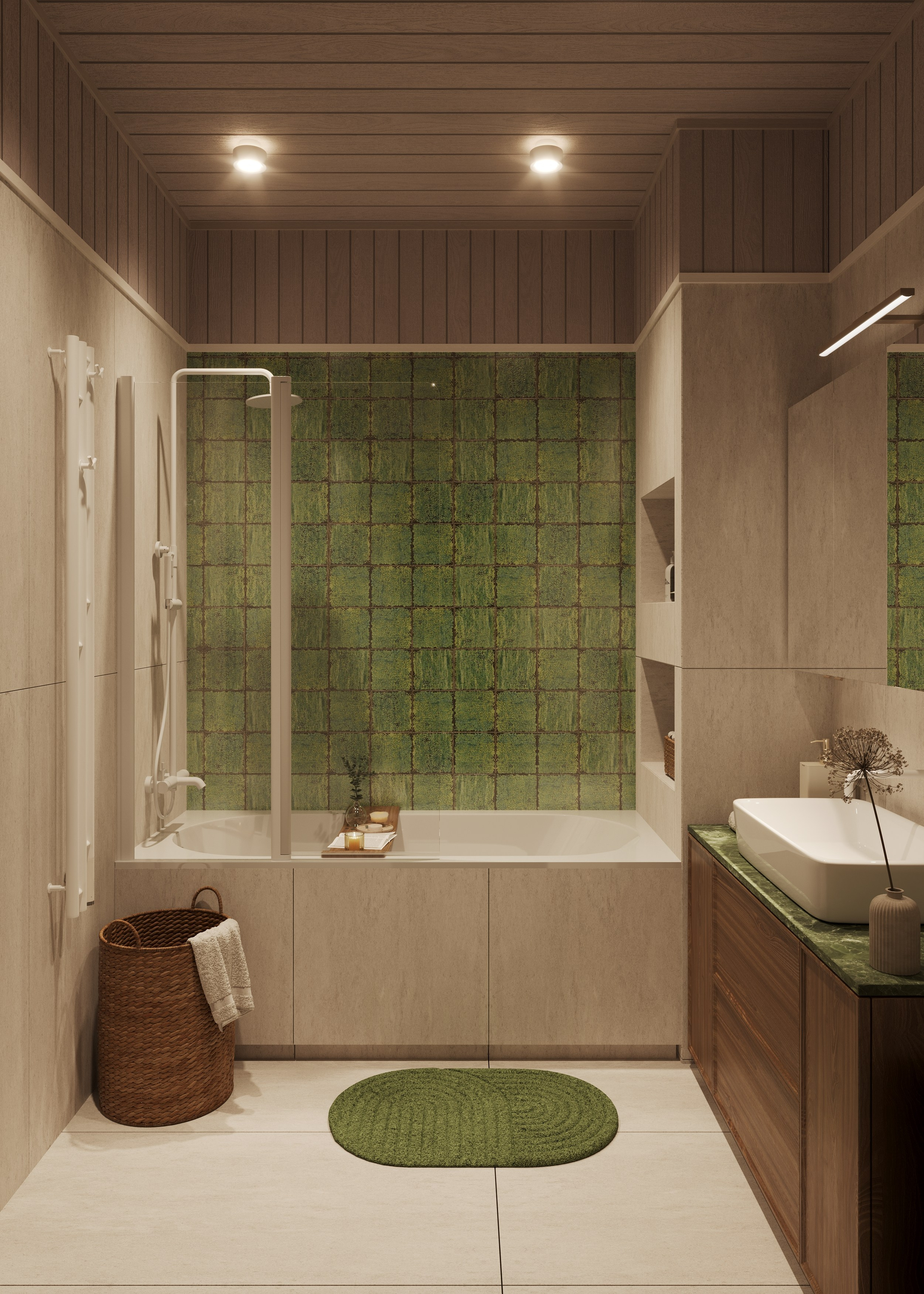 3D Визуализации дома для студии Зориной Елены. 3D визуализатор и дизайнер-интерьера