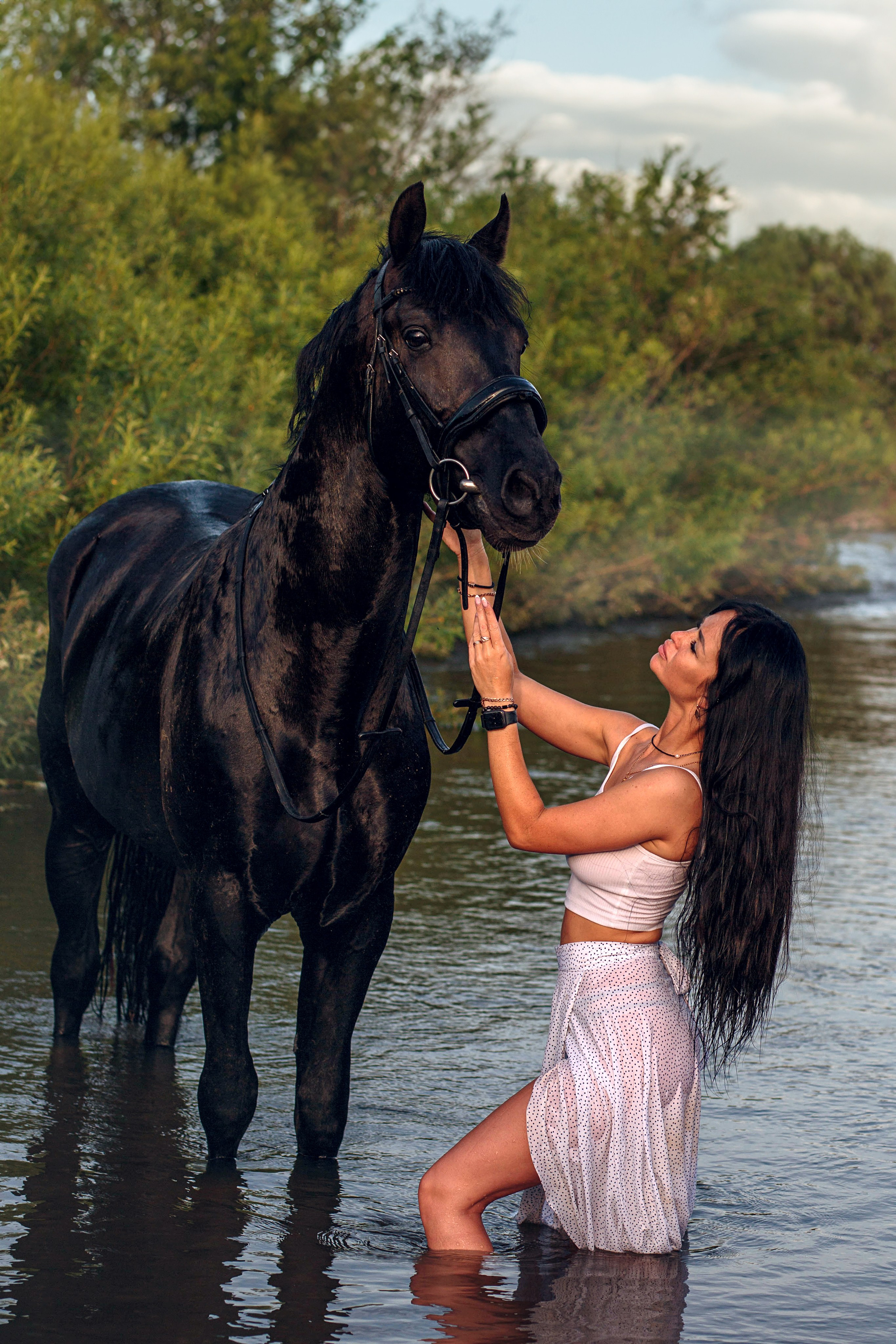 Фотосессии Емельяновский ипподром Мустанг. Конный фотограф в Красноярске — Любовь Похабова