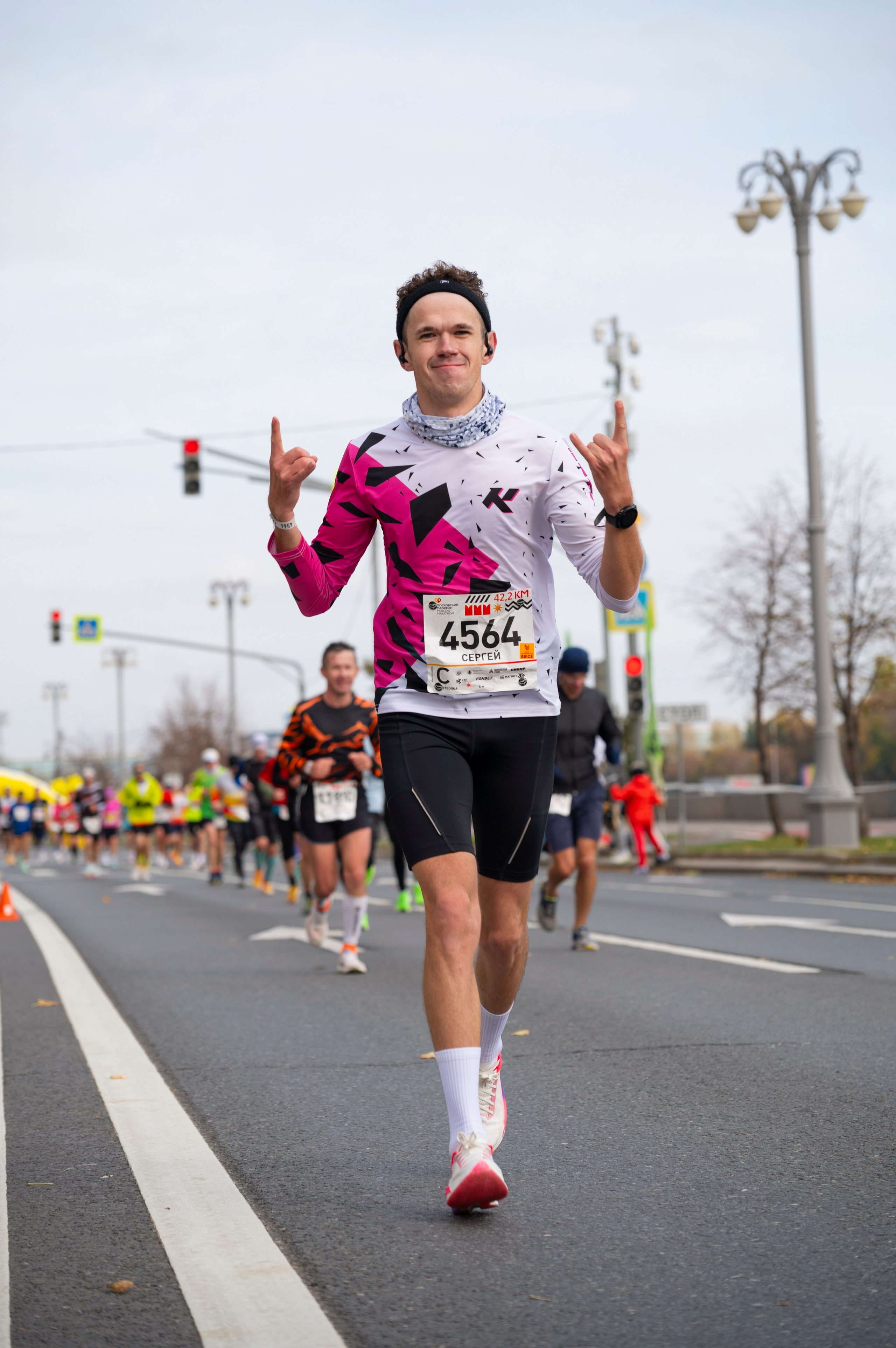 Спортивные мероприятия: Московский марафон 2024. Фотограф Михаил Волков