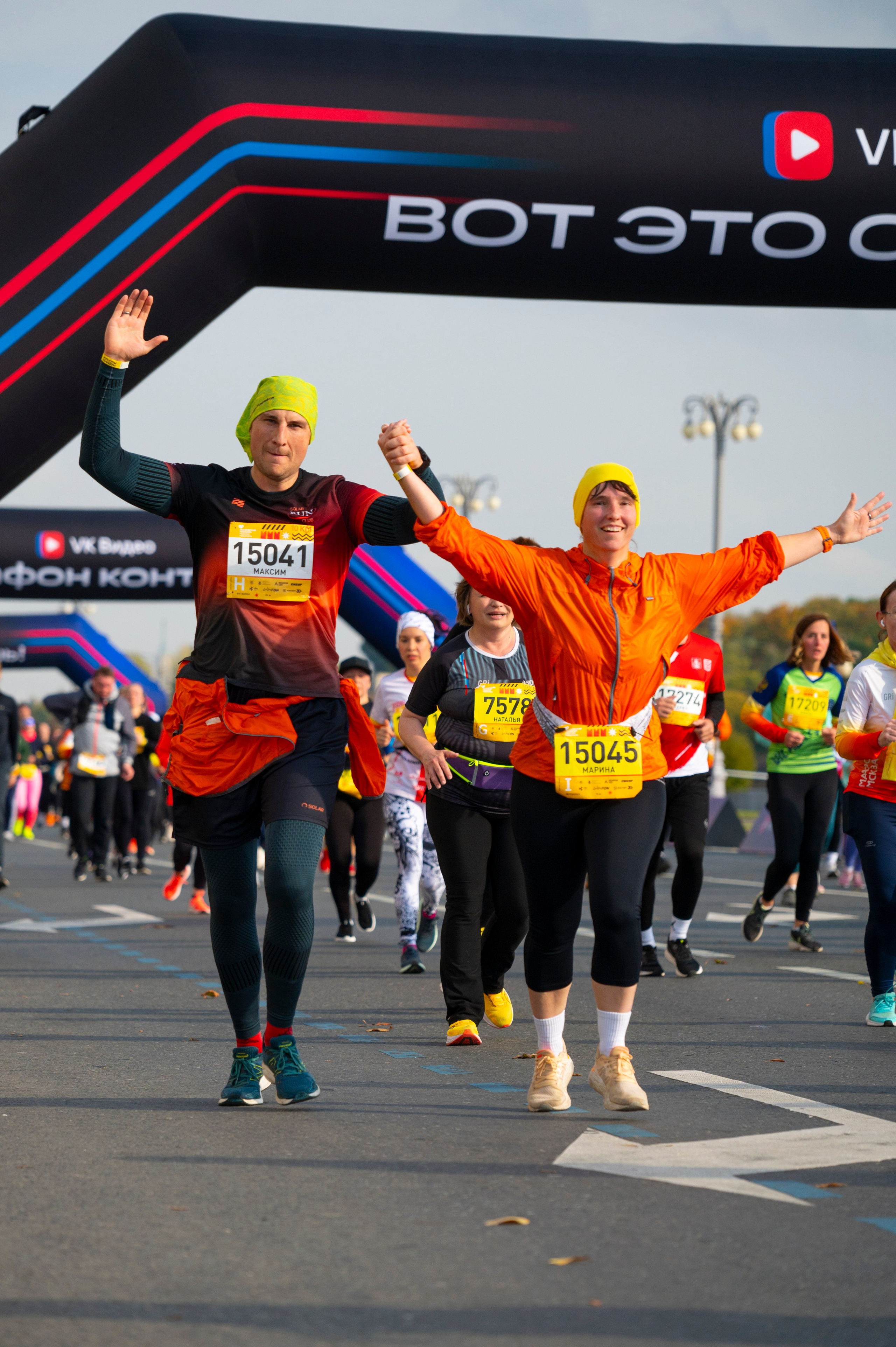 Спортивные мероприятия: Московский марафон 2024. Фотограф Михаил Волков