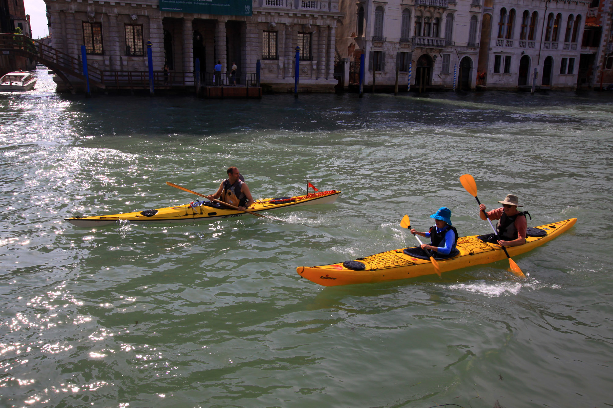 Италия, Венеция, гандолы, гандола, канал