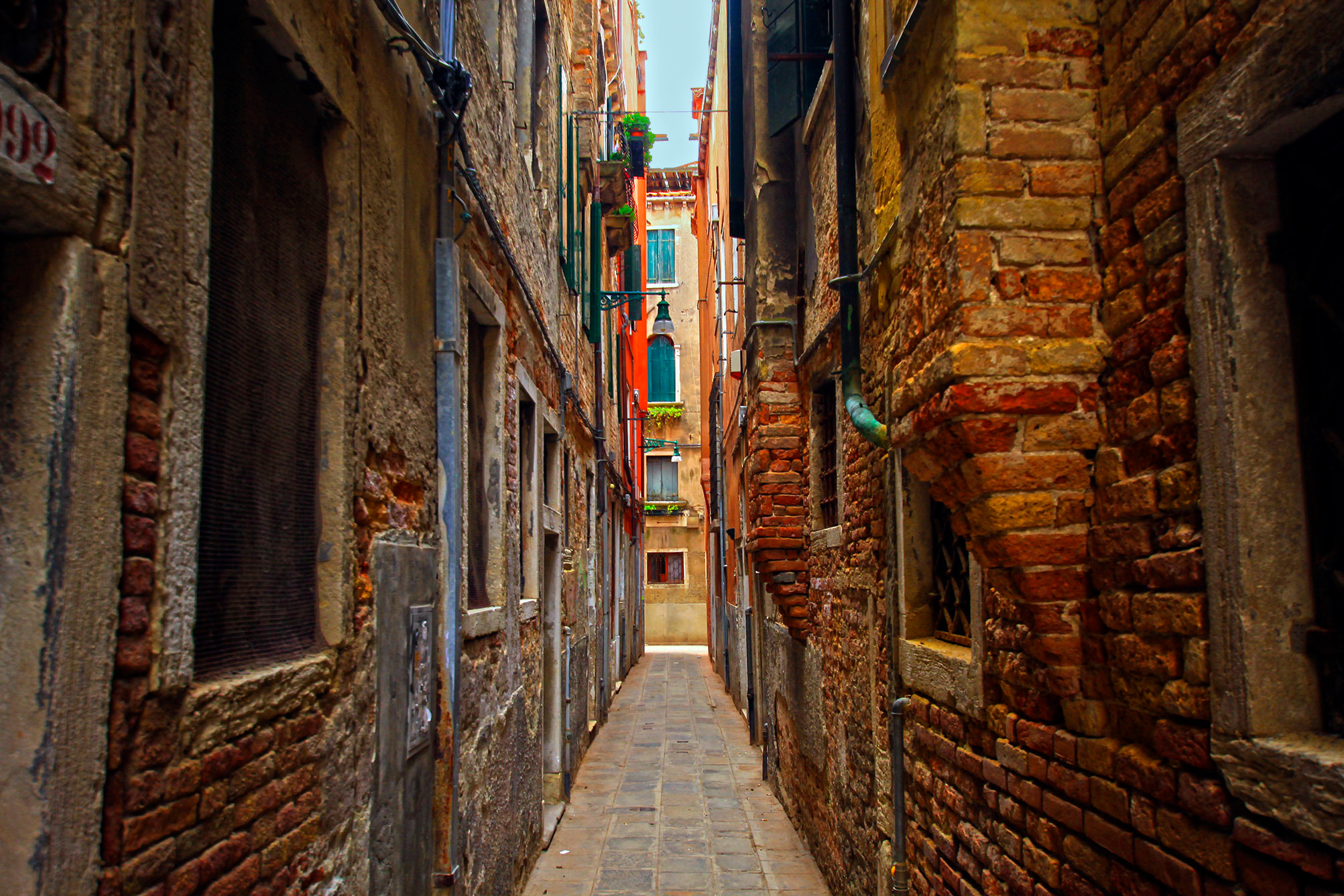 Италия, Венеция, улочка