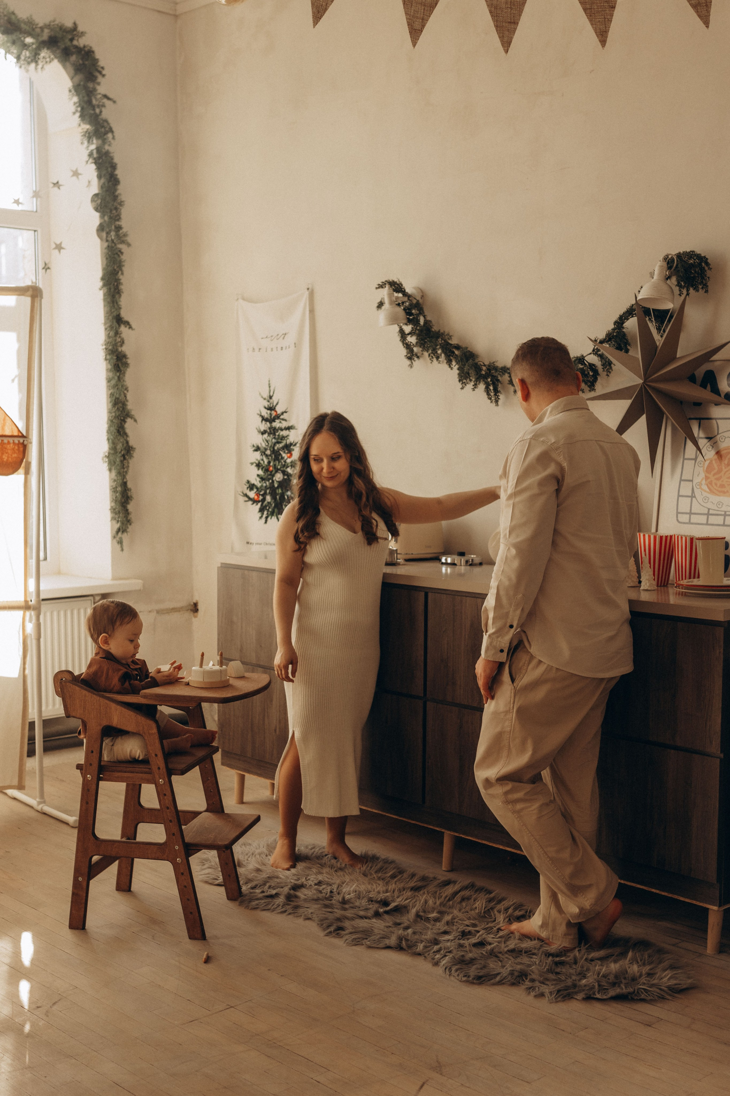 Новогодняя фотосессия в студии Редкое фото. Фотограф в Ставрополе Svetlana Matveeva