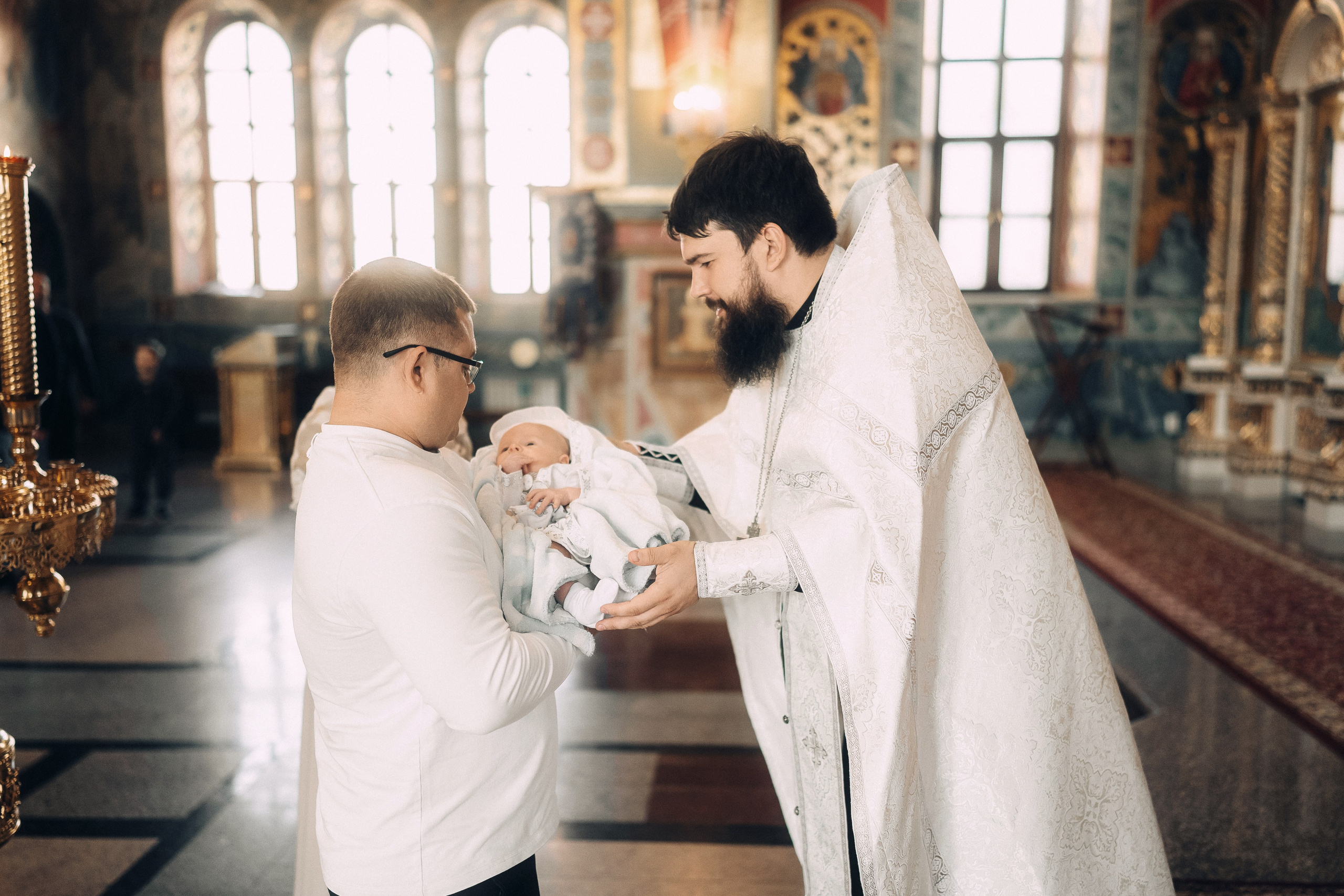 Фотосъемка таинства крещения в Воронеже. Свадебный и репортажный фотограф в Воронеже Роман Янко