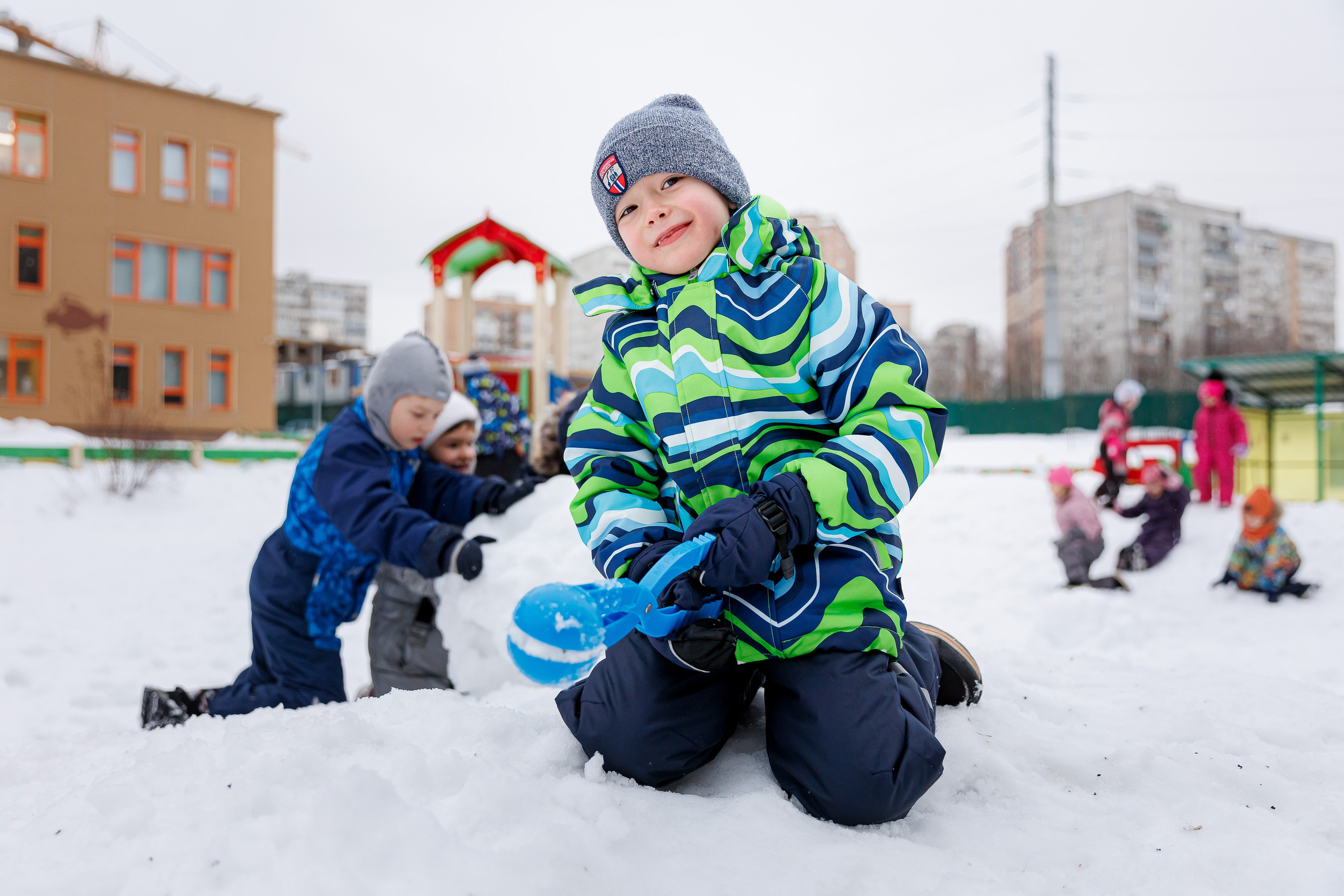 День в саду. Семейный и детский фотограф Комина Елена, Власиха, Одинцово